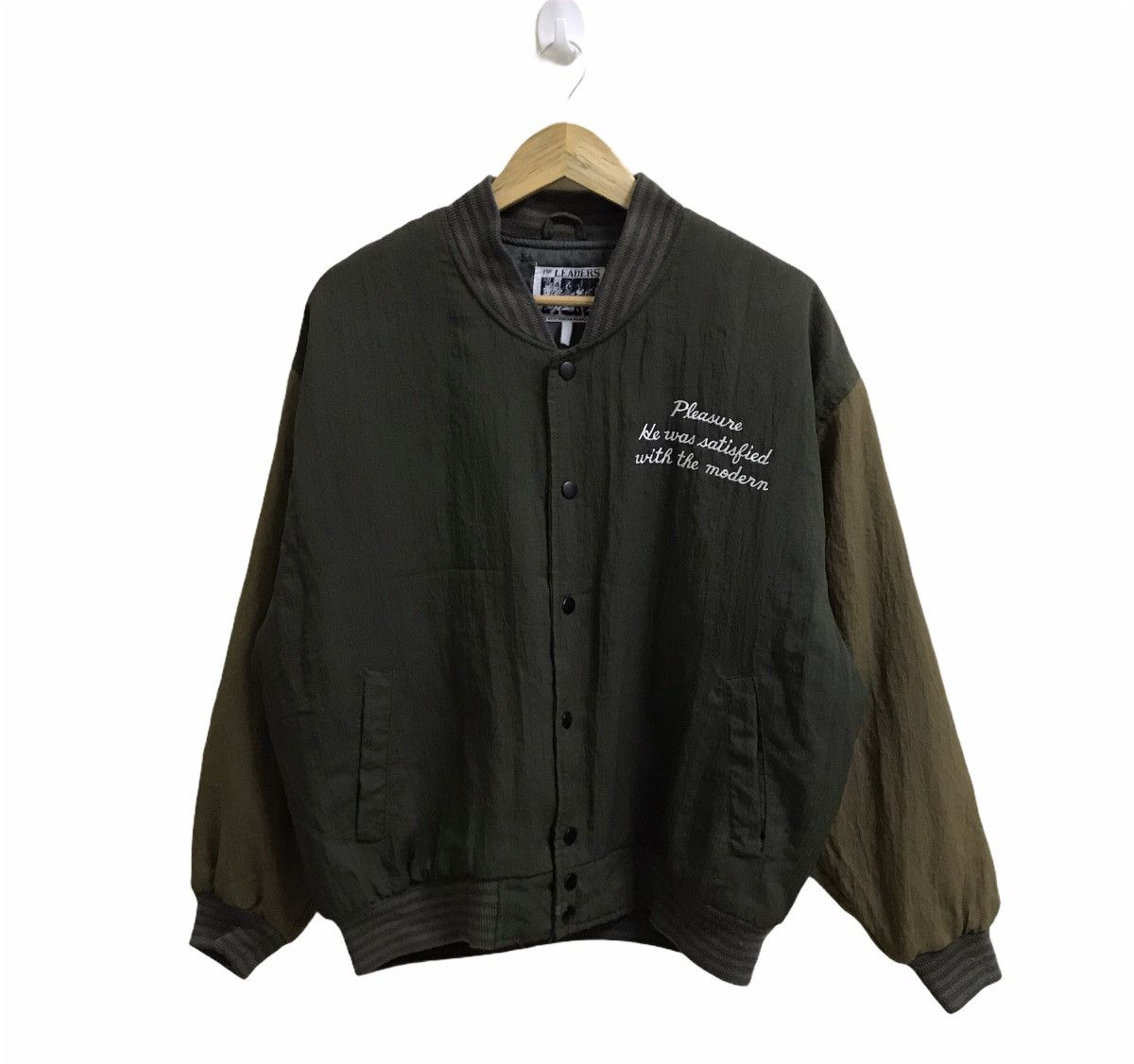 Other Vintage Top Leaders varsity jacket Size US L / EU 52-54 / 3 - 3 Thumbnail