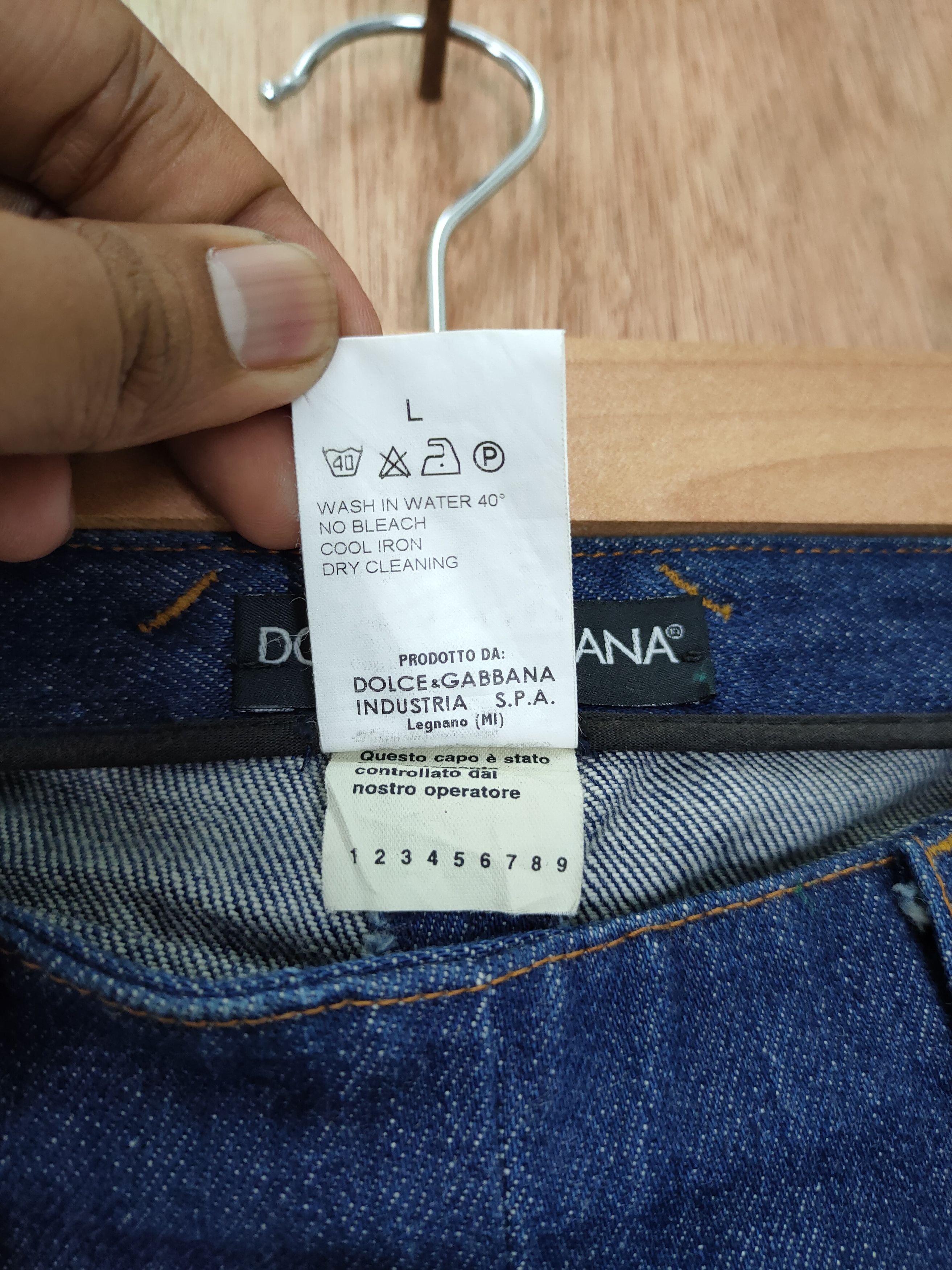 Dolce & Gabbana DL Dolce & Gabbana denim reworked reconstruct custom #1008T Size 27" / US 4 / IT 40 - 11 Thumbnail