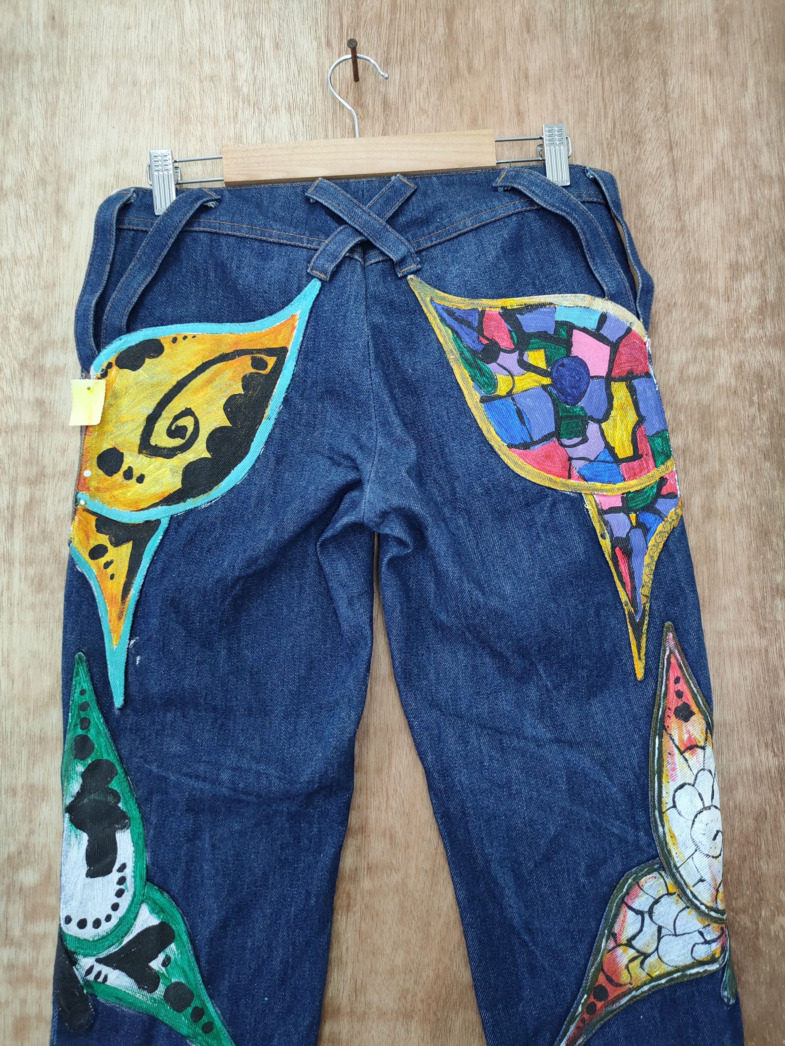 Dolce & Gabbana DL Dolce & Gabbana denim reworked reconstruct custom #1008T Size 27" / US 4 / IT 40 - 14 Thumbnail