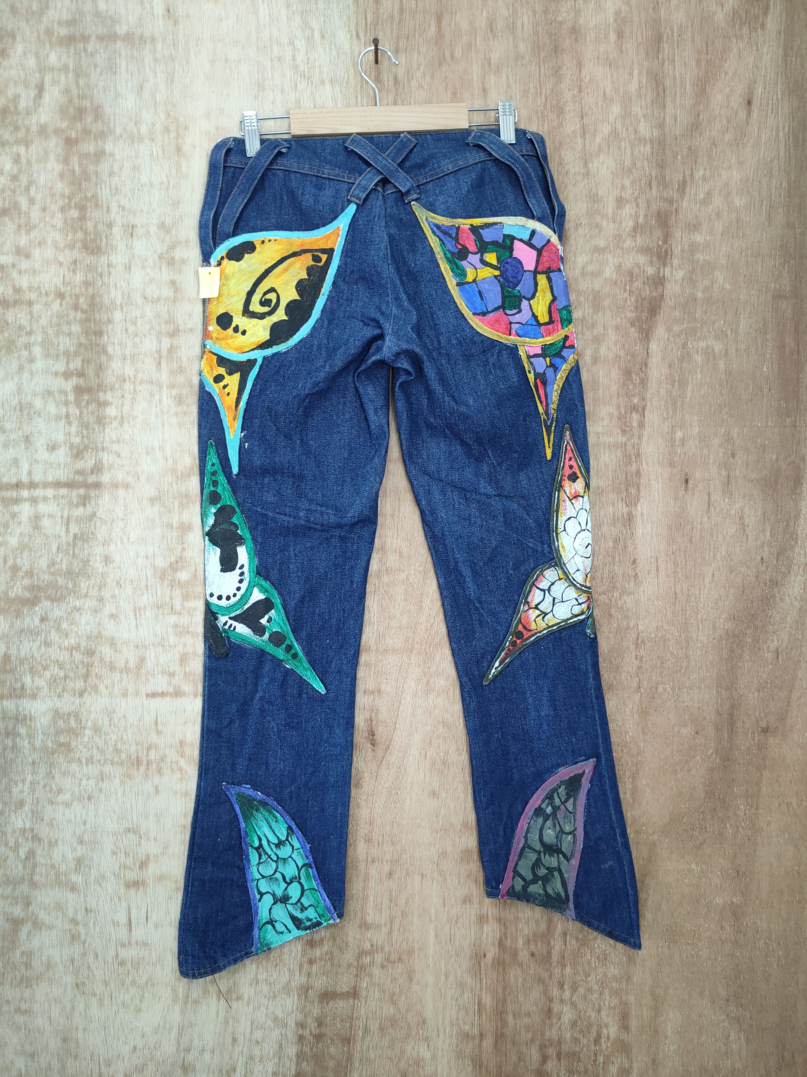Dolce & Gabbana DL Dolce & Gabbana denim reworked reconstruct custom #1008T Size 27" / US 4 / IT 40 - 12 Thumbnail