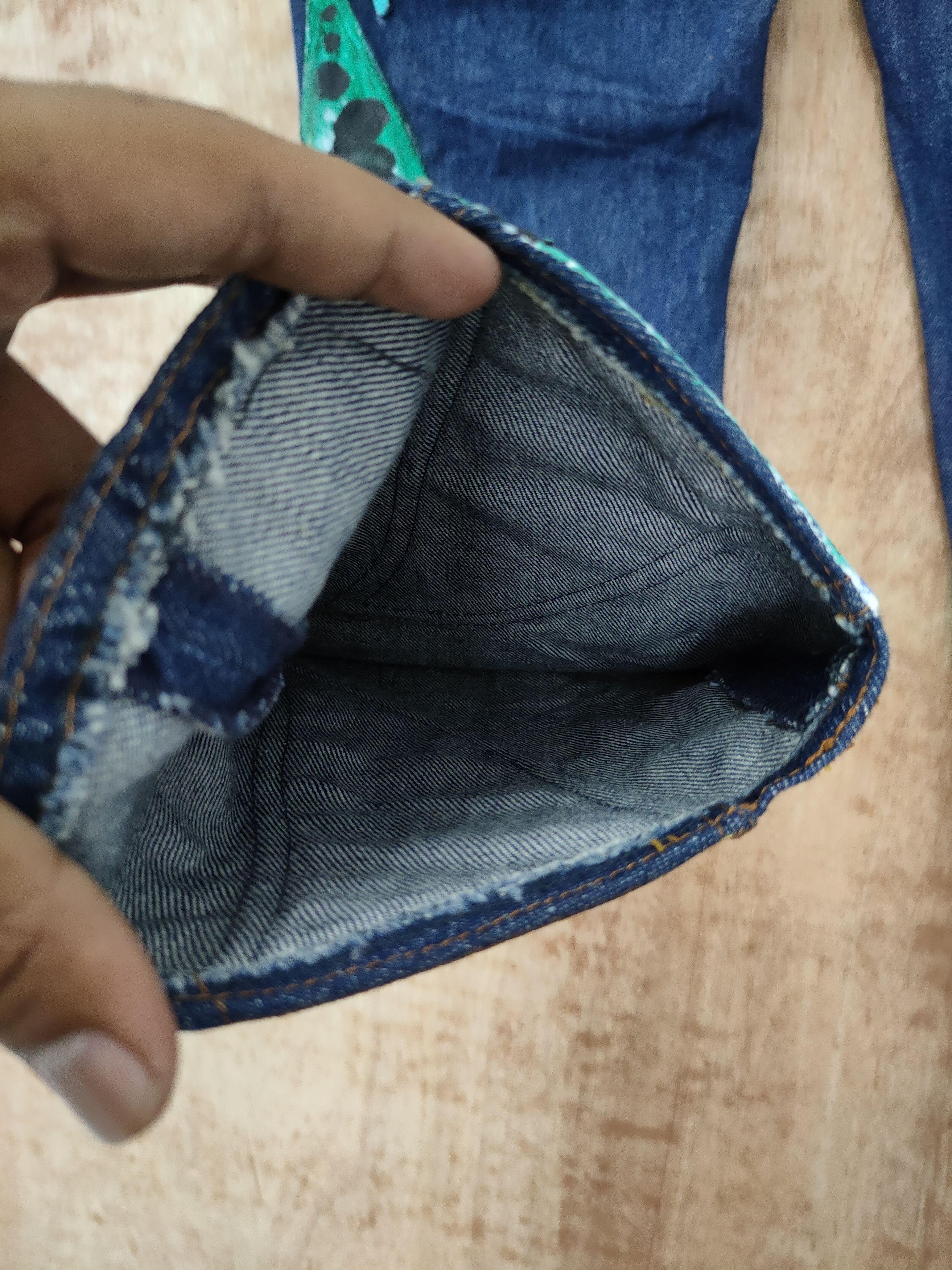 Dolce & Gabbana DL Dolce & Gabbana denim reworked reconstruct custom #1008T Size 27" / US 4 / IT 40 - 15 Thumbnail