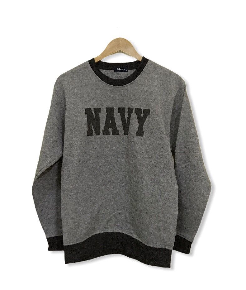 Japanese Brand Navy big logo sweatshirt Size US M / EU 48-50 / 2 - 1 Thumbnail