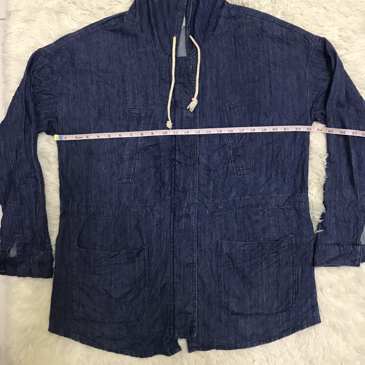 Forever 21 Forever 21 zip up denim sweater hoodie Size US XL / EU 56 / 4 - 8 Thumbnail