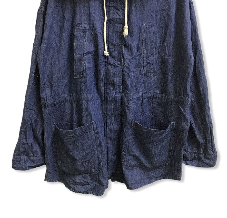 Forever 21 Forever 21 zip up denim sweater hoodie Size US XL / EU 56 / 4 - 5 Thumbnail