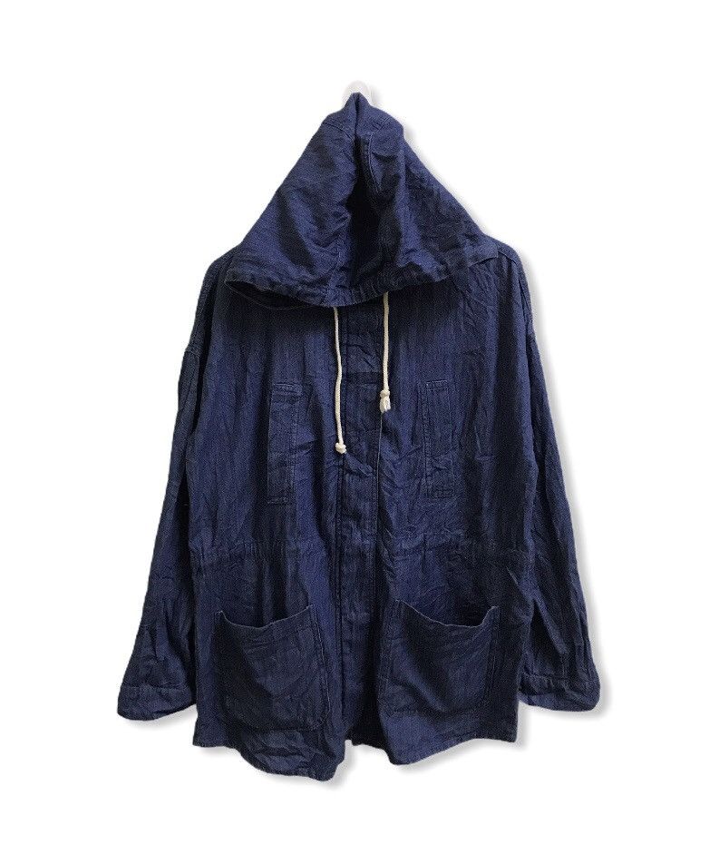 Forever 21 Forever 21 zip up denim sweater hoodie Size US XL / EU 56 / 4 - 1 Thumbnail