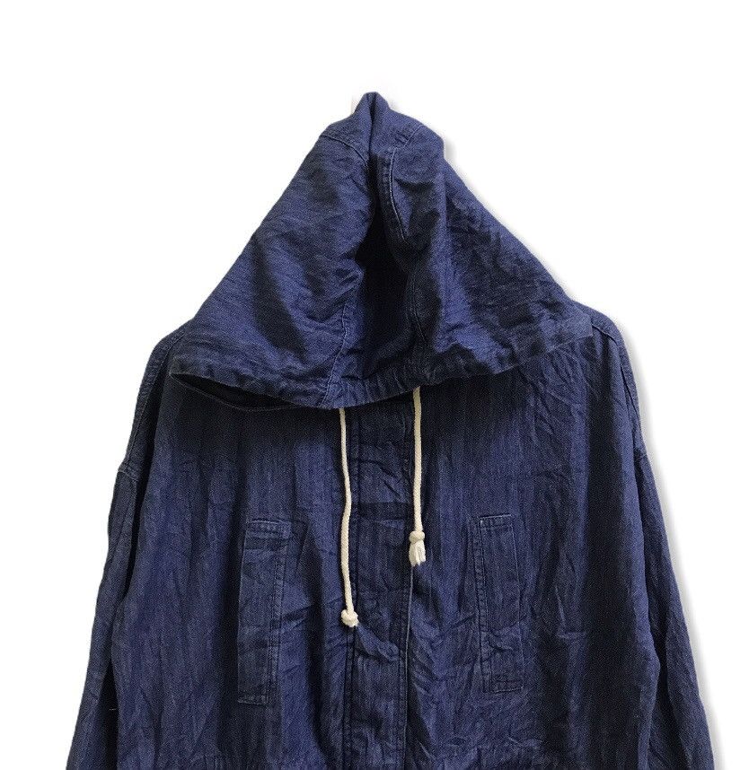 Forever 21 Forever 21 zip up denim sweater hoodie Size US XL / EU 56 / 4 - 4 Thumbnail