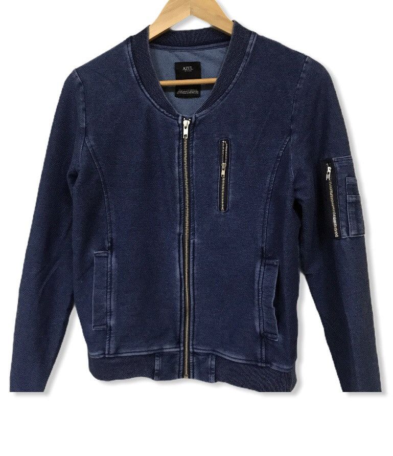 Designer Azul by moussy ladies jacket full zipper Size XXS / US 00 / IT 34 - 6 Thumbnail