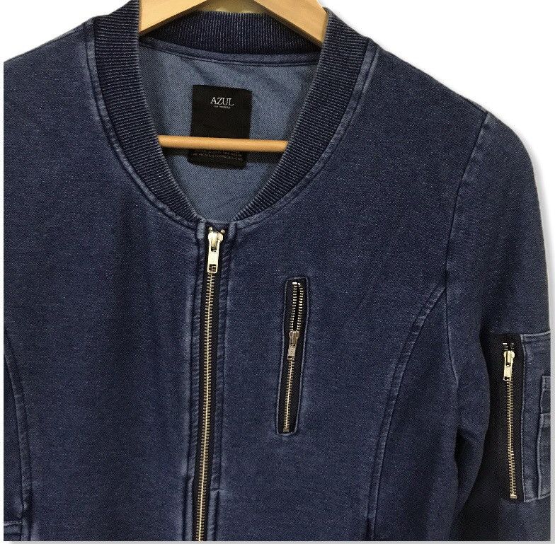 Designer Azul by moussy ladies jacket full zipper Size XXS / US 00 / IT 34 - 4 Thumbnail