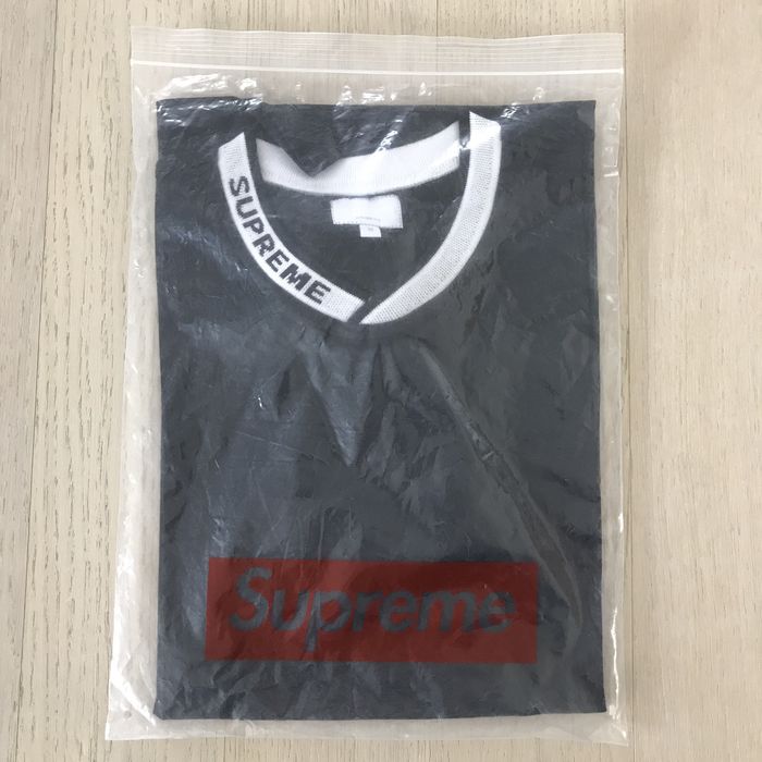 Supreme Diagonal Logo Soccer Jersey Grailed