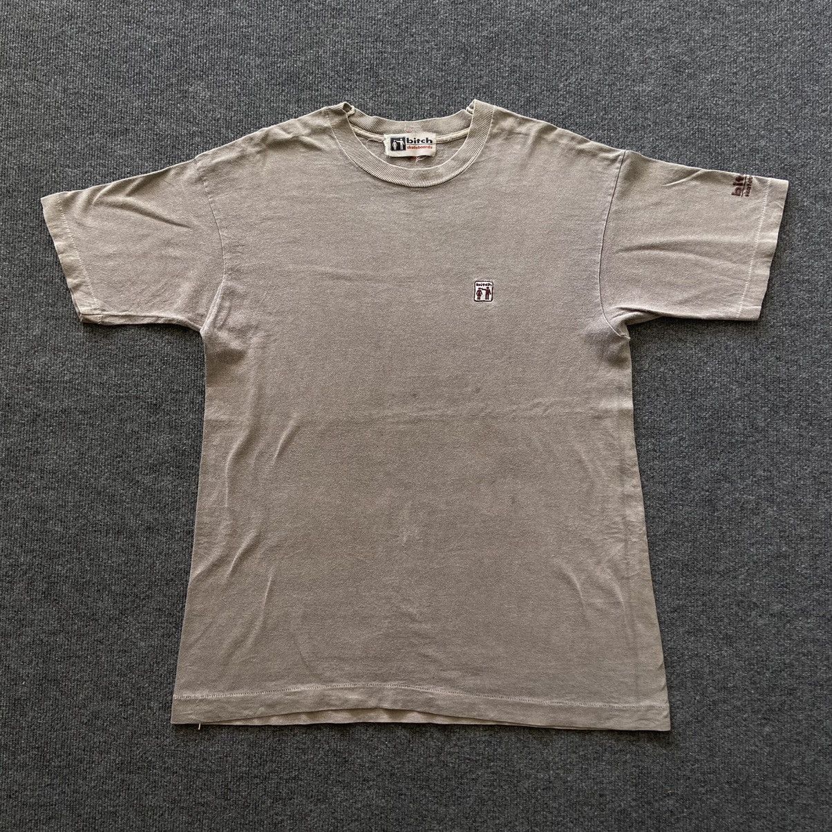 Vintage Bitch Skateboard Small Logo Tshirt Size US M / EU 48-50 / 2 - 1 Thumbnail