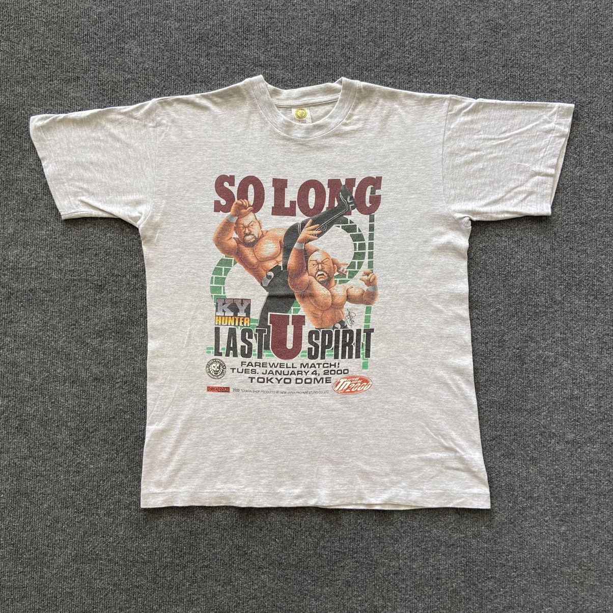 Japanese Brand × Vintage × WWE Wrestling Japanese Brand Fighter Design Tshirt Size US M / EU 48-50 / 2 - 1 Thumbnail