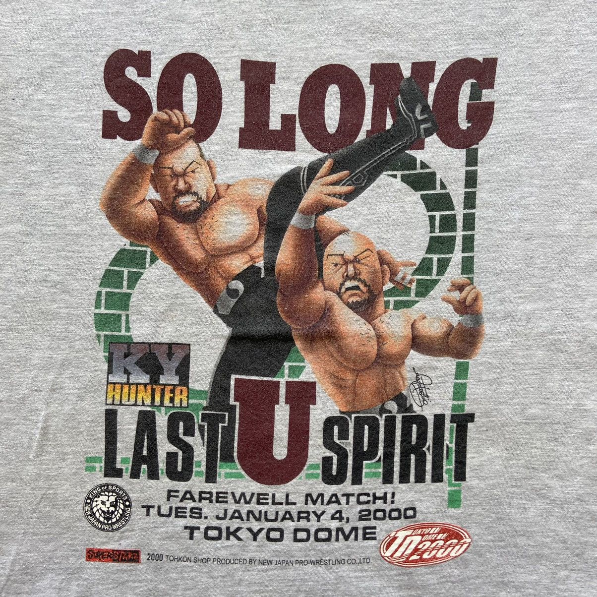 Japanese Brand × Vintage × WWE Wrestling Japanese Brand Fighter Design Tshirt Size US M / EU 48-50 / 2 - 2 Thumbnail