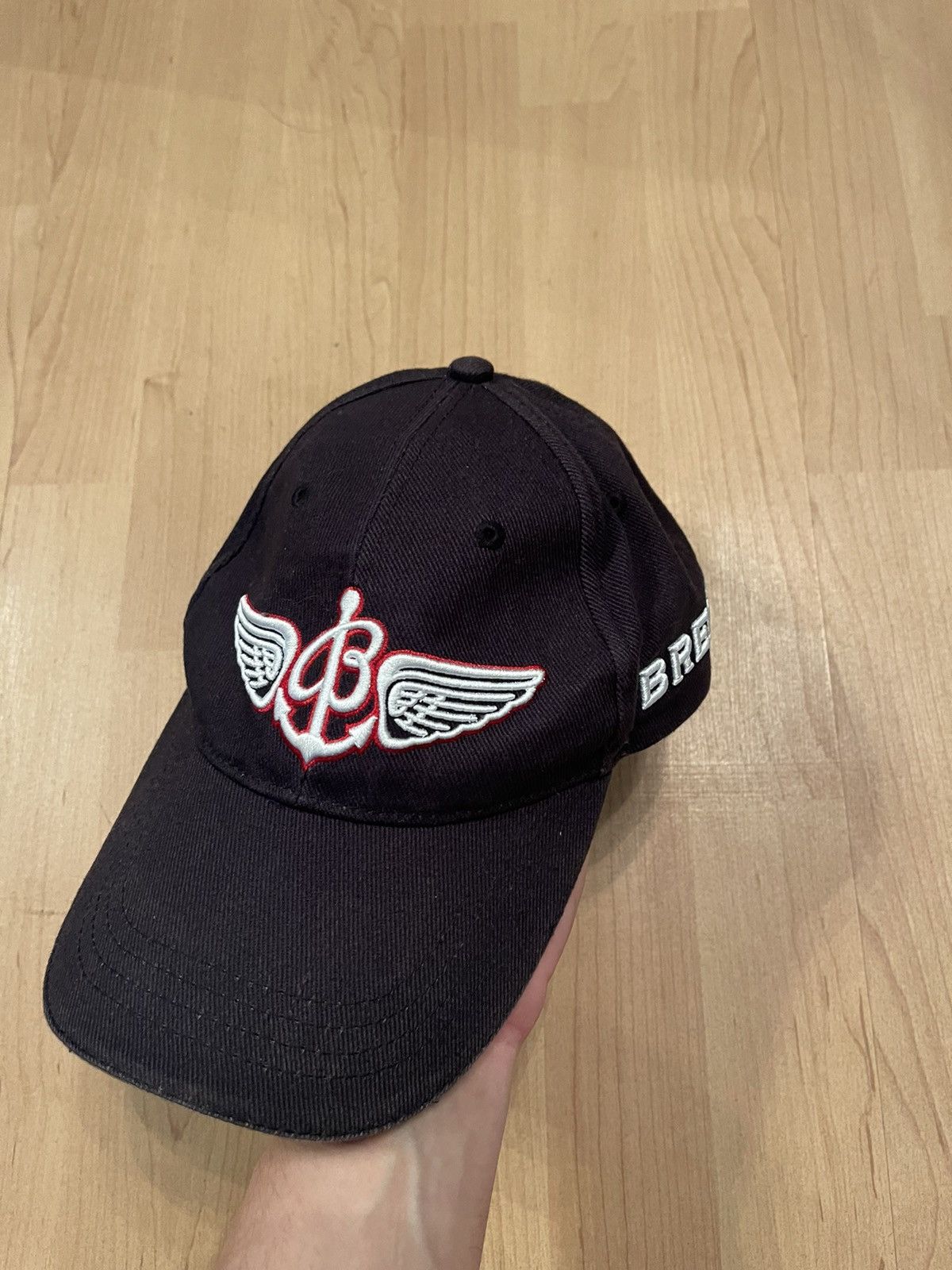 Breitling × Vintage Breitling vintage 90s logo cap Size ONE SIZE - 1 Thumbnail