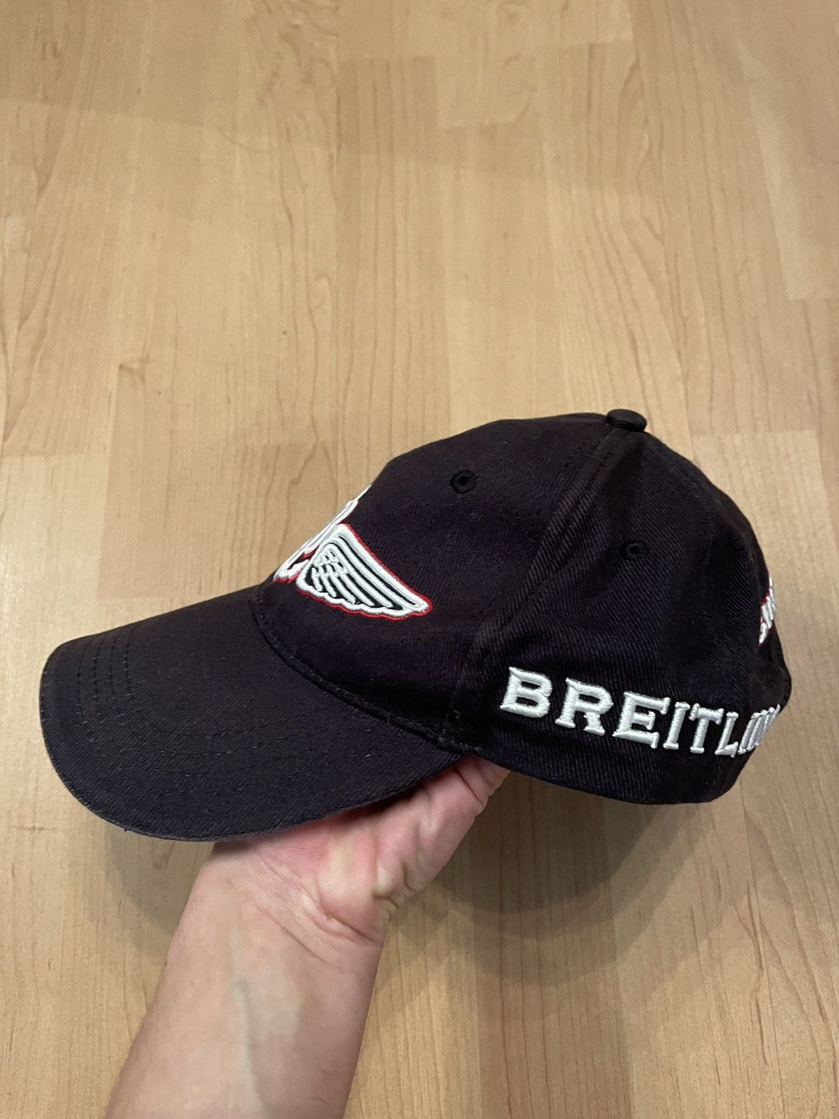 Breitling × Vintage Breitling vintage 90s logo cap Size ONE SIZE - 3 Thumbnail