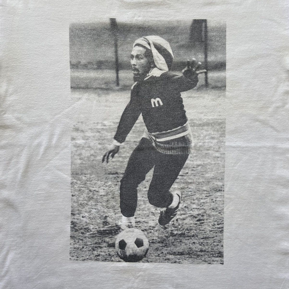 Bob Marley × Vintage Bob Marley Jamaican Reggae Singer Tshirt Size US L / EU 52-54 / 3 - 2 Thumbnail