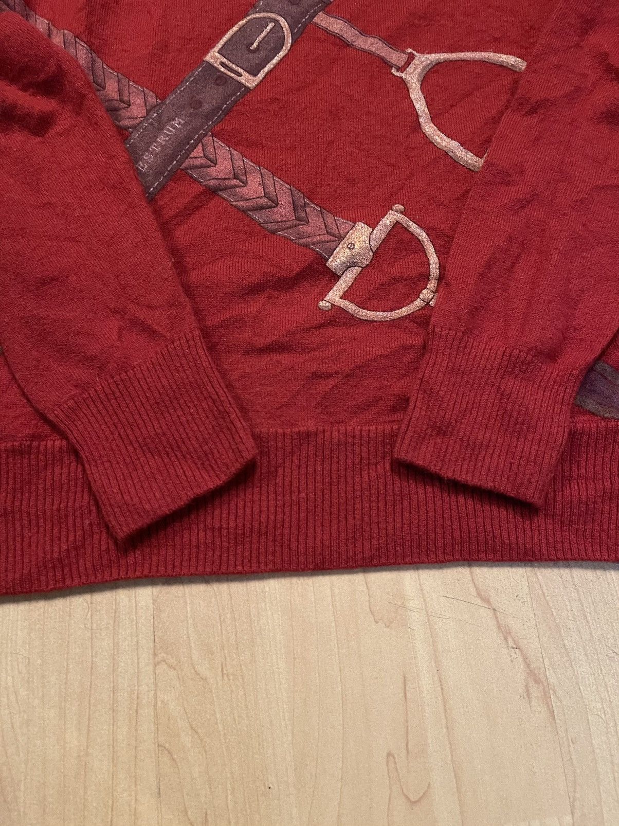 Japanese Brand × Vintage Vestrum vintage printed wool sweater Size US L / EU 52-54 / 3 - 6 Thumbnail
