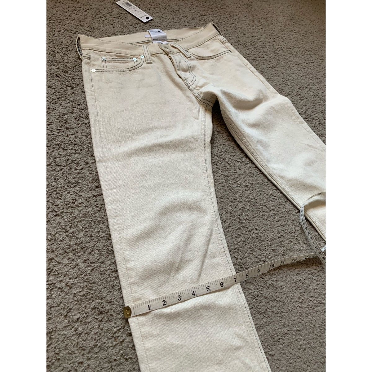 Helmut Lang HELMUT LANG MASC LO DRAINPIPE JEANS Size US 29 - 8 Thumbnail