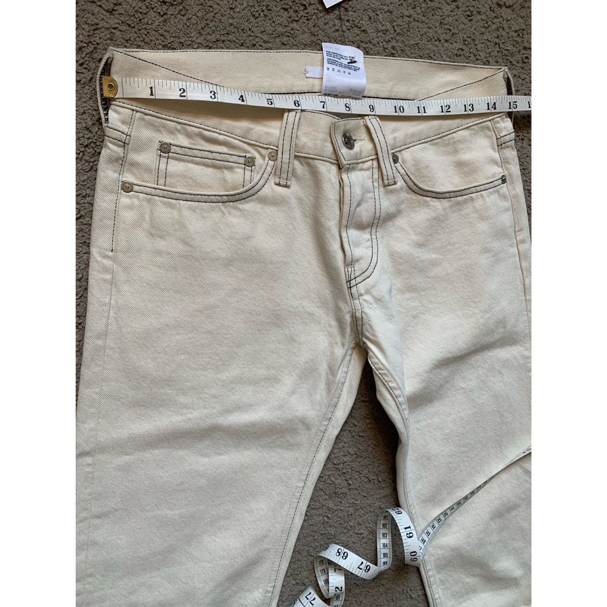 Helmut Lang HELMUT LANG MASC LO DRAINPIPE JEANS Size US 29 - 5 Thumbnail