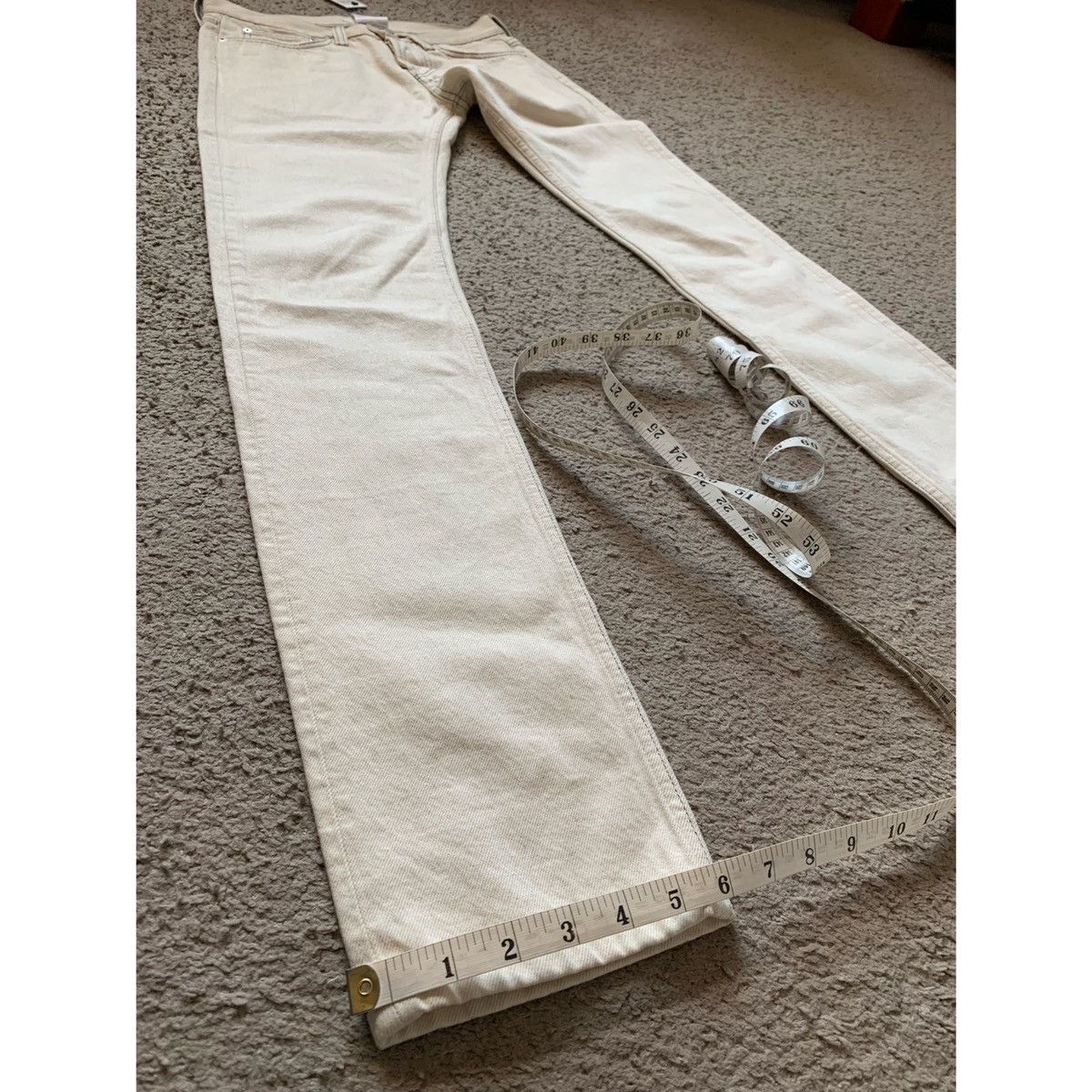 Helmut Lang HELMUT LANG MASC LO DRAINPIPE JEANS Size US 29 - 9 Thumbnail