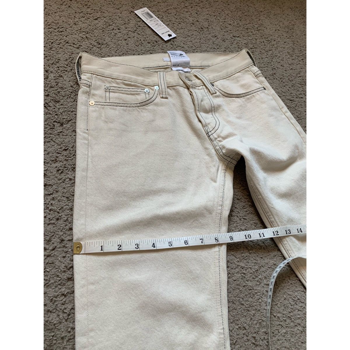 Helmut Lang HELMUT LANG MASC LO DRAINPIPE JEANS Size US 29 - 7 Thumbnail