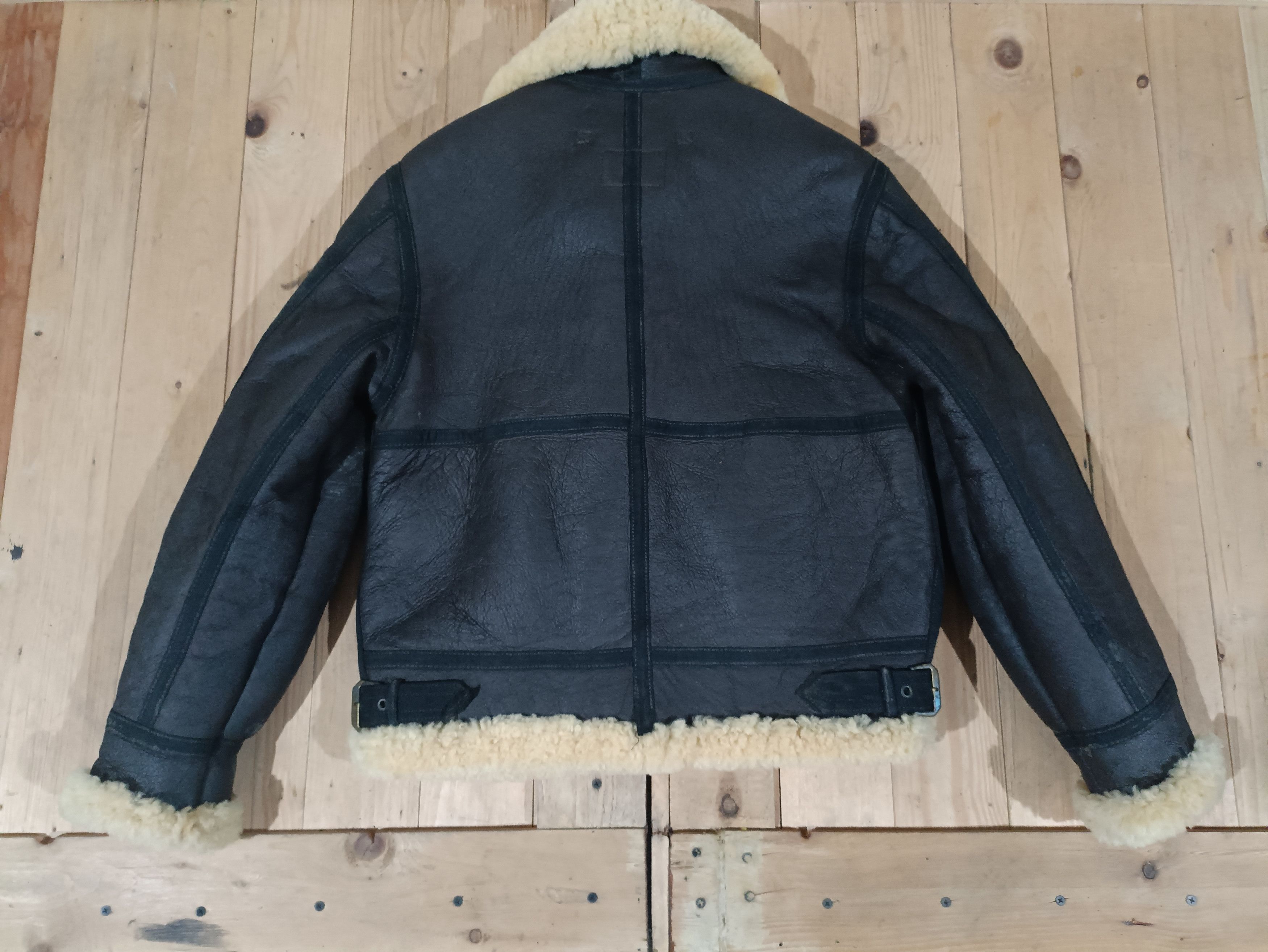 Other MORGAN PRODUCTIONS CRANE HILL LEATHER TYPE B3 FLIGHT JACKET Size US S / EU 44-46 / 1 - 9 Thumbnail
