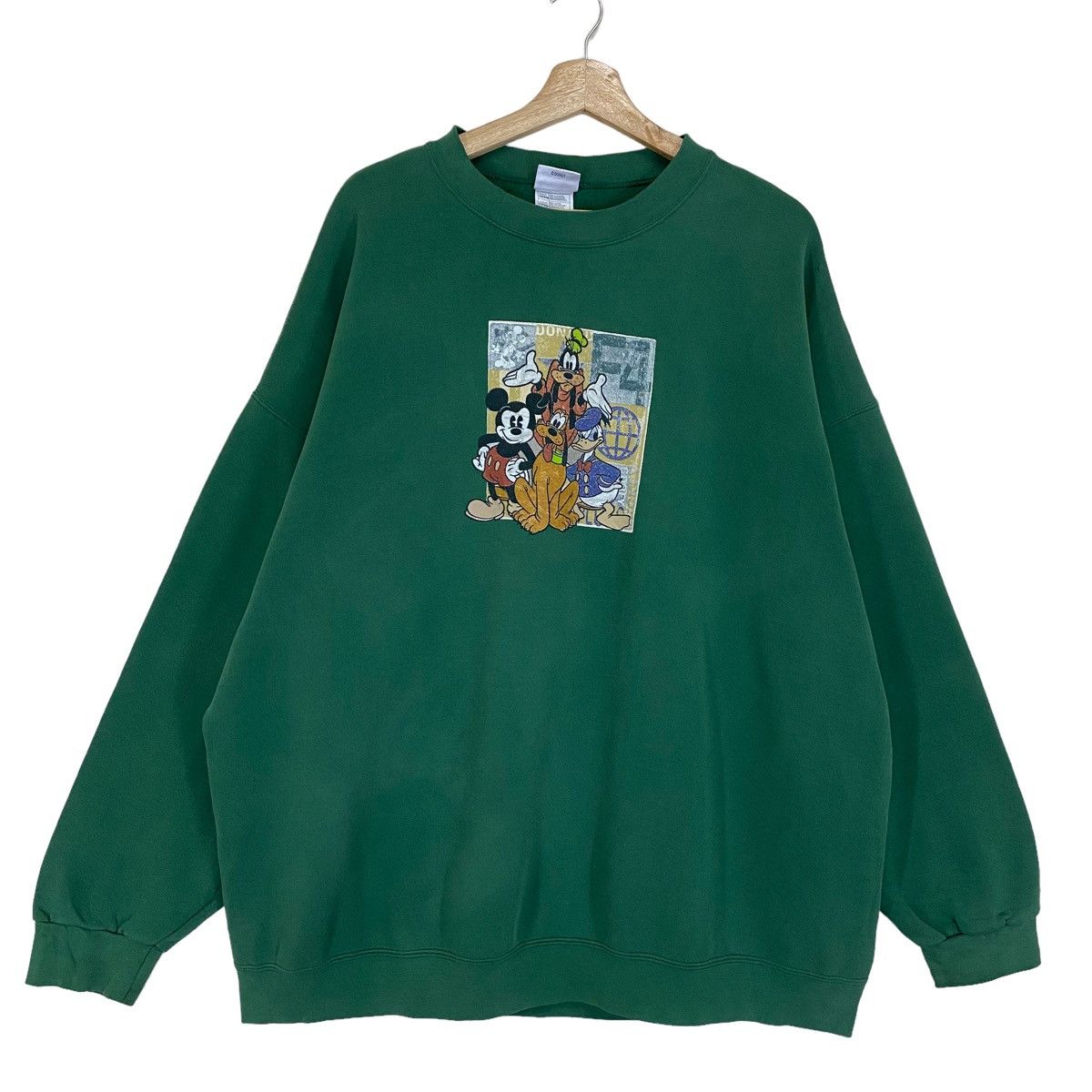 Disney × Vintage Vintage 90s Walt Disney Crewneck Sweatshirt Size XXL Size US XXL / EU 58 / 5 - 1 Thumbnail