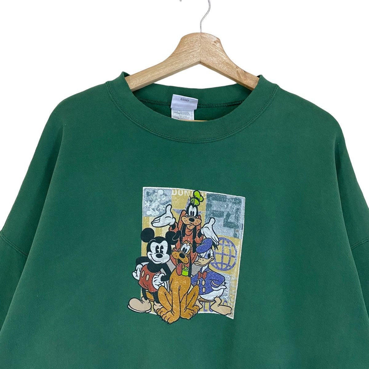 Disney × Vintage Vintage 90s Walt Disney Crewneck Sweatshirt Size XXL Size US XXL / EU 58 / 5 - 4 Thumbnail