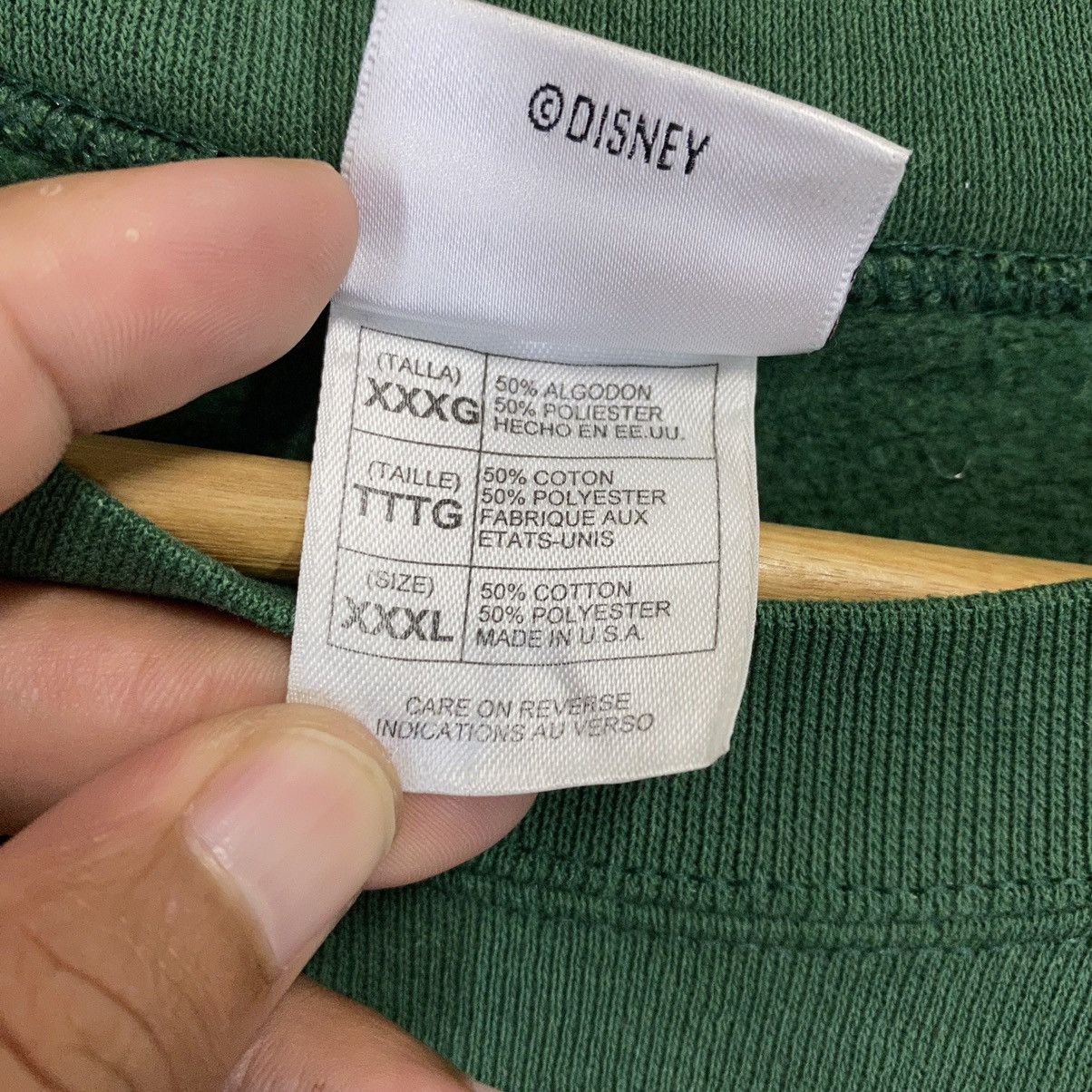 Disney × Vintage Vintage 90s Walt Disney Crewneck Sweatshirt Size XXL Size US XXL / EU 58 / 5 - 10 Thumbnail