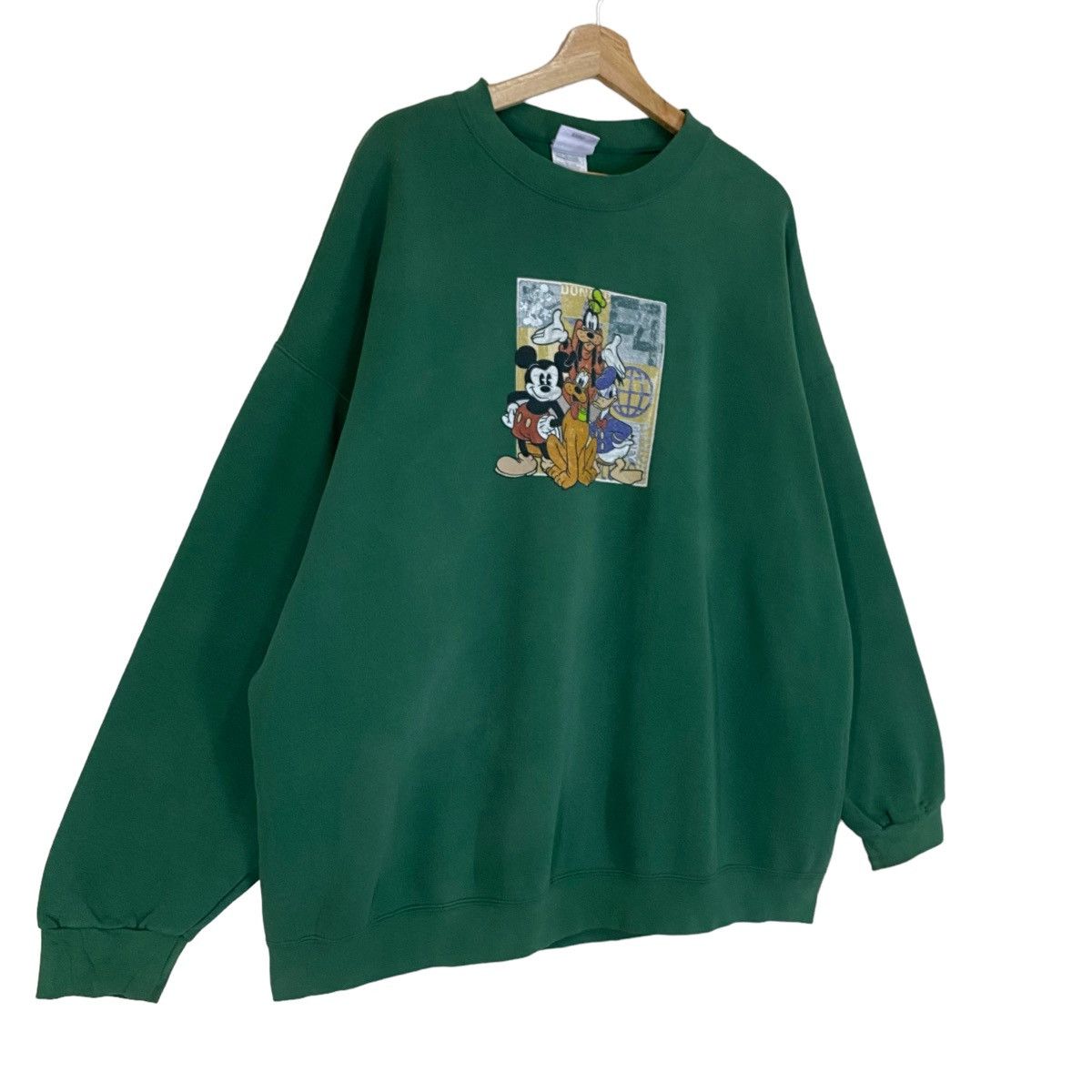 Disney × Vintage Vintage 90s Walt Disney Crewneck Sweatshirt Size XXL Size US XXL / EU 58 / 5 - 2 Thumbnail