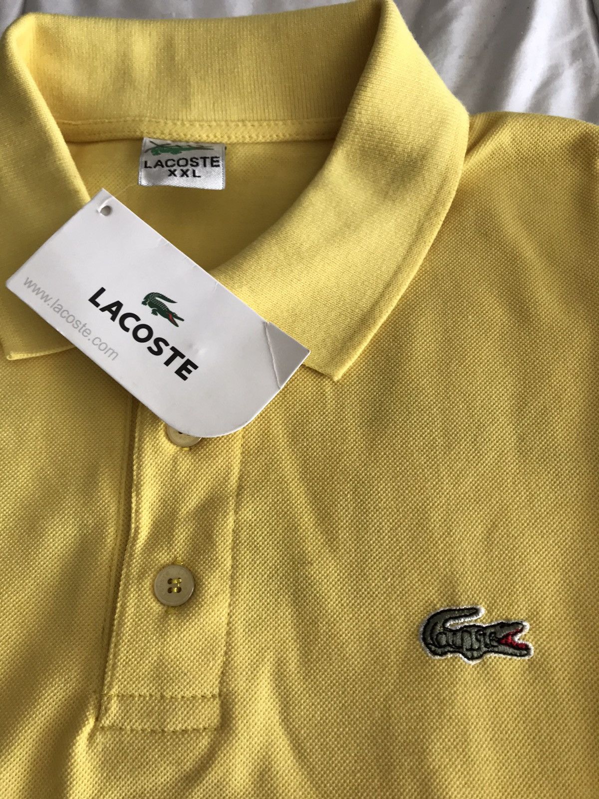 Lacoste Arabic Long Sleeve polo Size US XXL / EU 58 / 5 - 2 Thumbnail