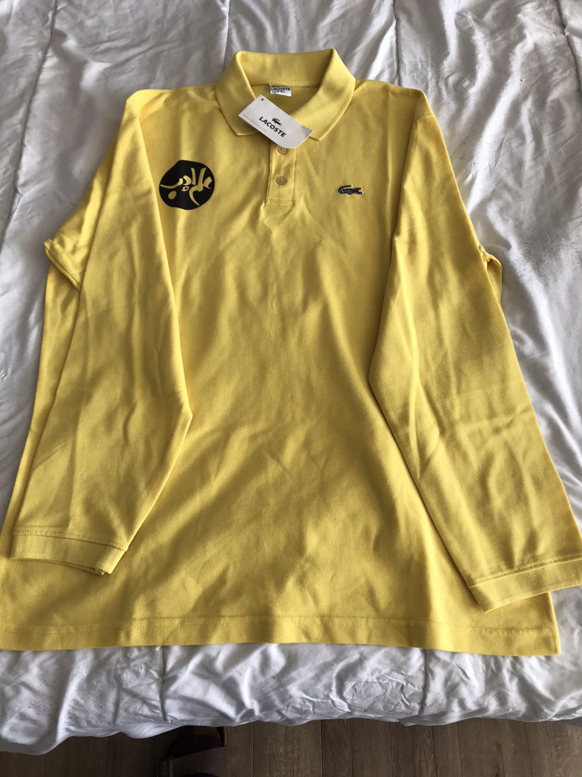 Lacoste Arabic Long Sleeve polo Size US XXL / EU 58 / 5 - 1 Thumbnail