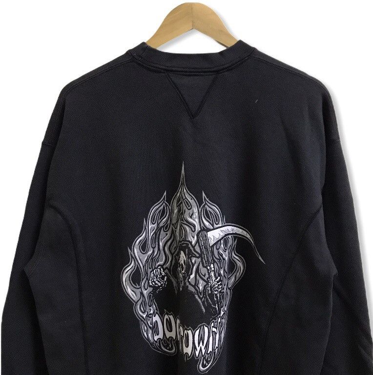 Dogtown Vintage 90s Dogtown Flame Big Logo Sweatshirt Size US XL / EU 56 / 4 - 2 Thumbnail