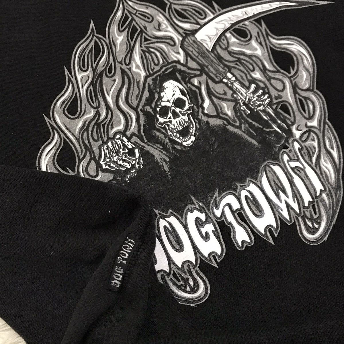 Dogtown Vintage 90s Dogtown Flame Big Logo Sweatshirt Size US XL / EU 56 / 4 - 8 Thumbnail