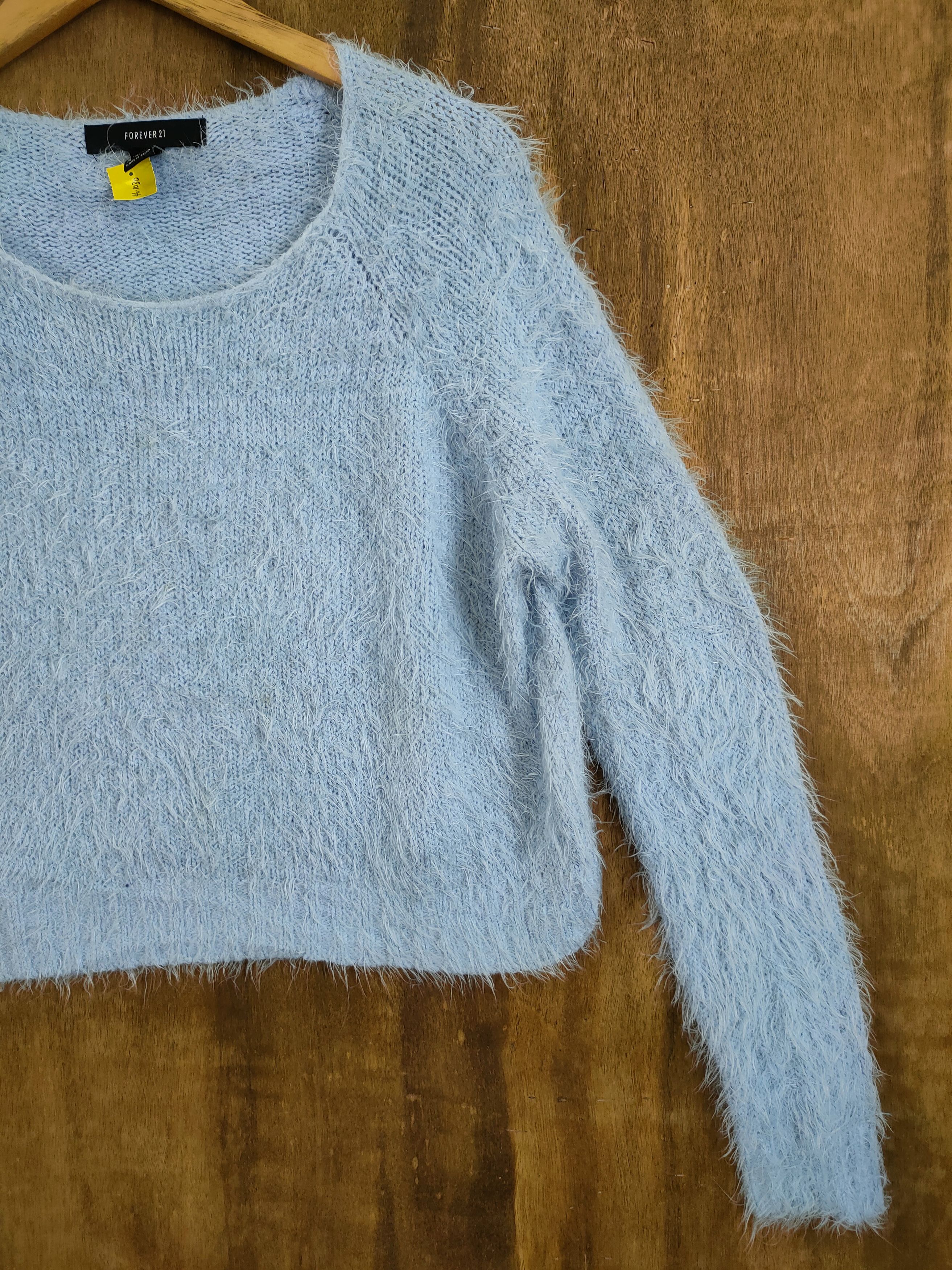 Homespun Knitwear D Forever21 shag shaggy fur mohair knitwear #46-1030 Size M / US 6-8 / IT 42-44 - 3 Thumbnail