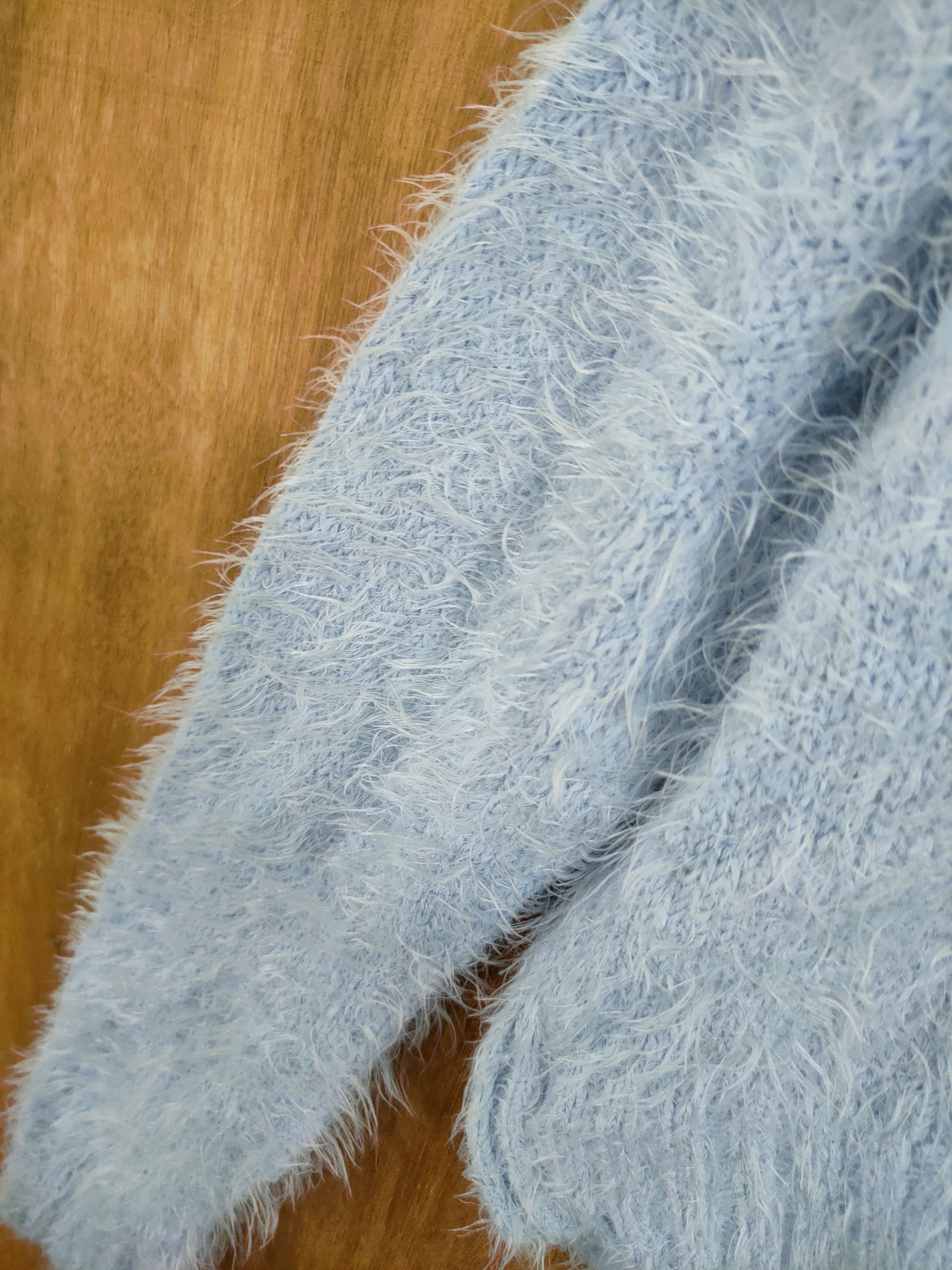 Homespun Knitwear D Forever21 shag shaggy fur mohair knitwear #46-1030 Size M / US 6-8 / IT 42-44 - 11 Thumbnail