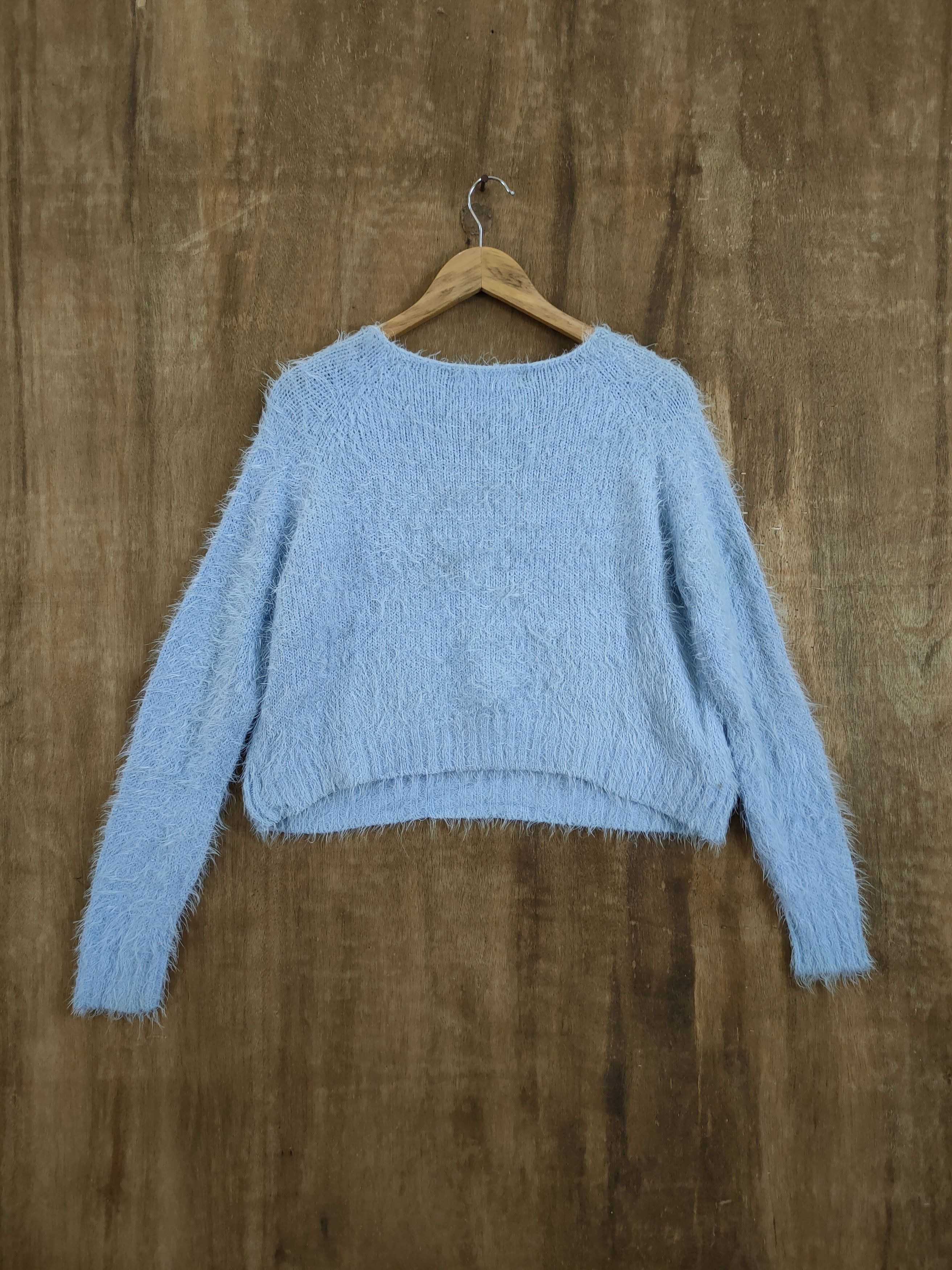 Homespun Knitwear D Forever21 shag shaggy fur mohair knitwear #46-1030 Size M / US 6-8 / IT 42-44 - 8 Thumbnail