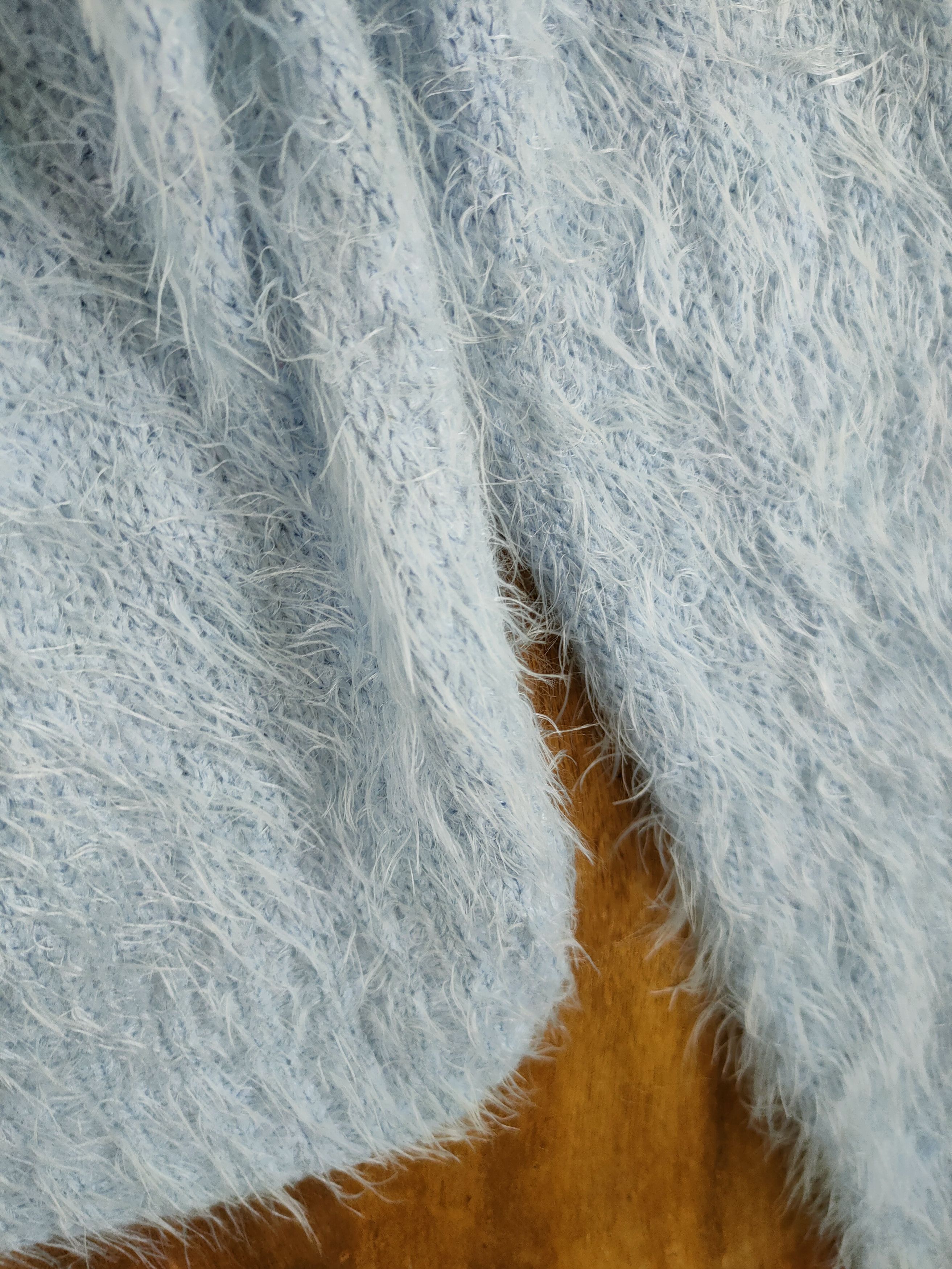 Homespun Knitwear D Forever21 shag shaggy fur mohair knitwear #46-1030 Size M / US 6-8 / IT 42-44 - 7 Thumbnail