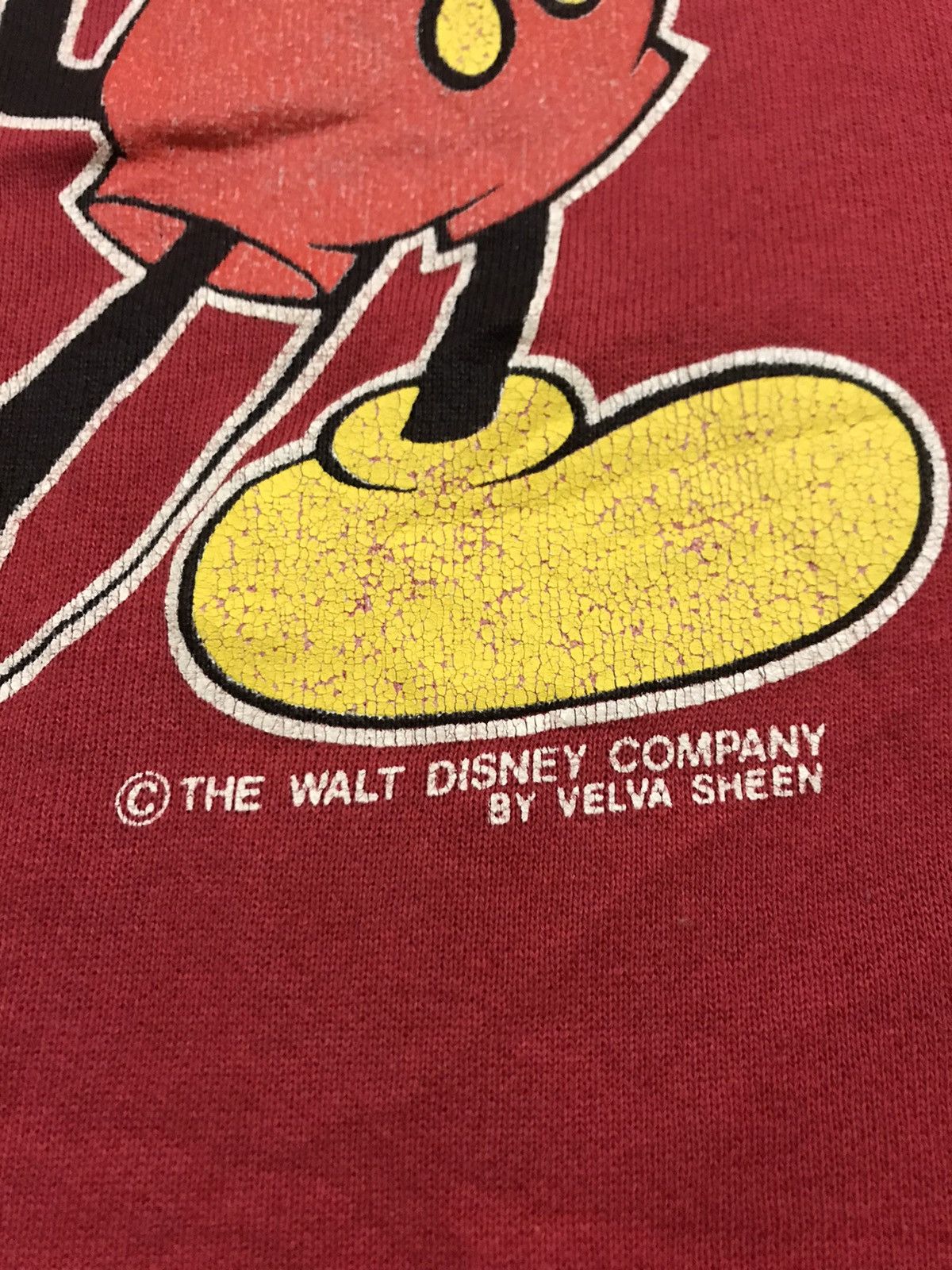 Cartoon Network × Mickey Mouse × Vintage Vintage 90s MICKEYCALIFORNIA distressed customade sweatshirt Size US L / EU 52-54 / 3 - 13 Thumbnail