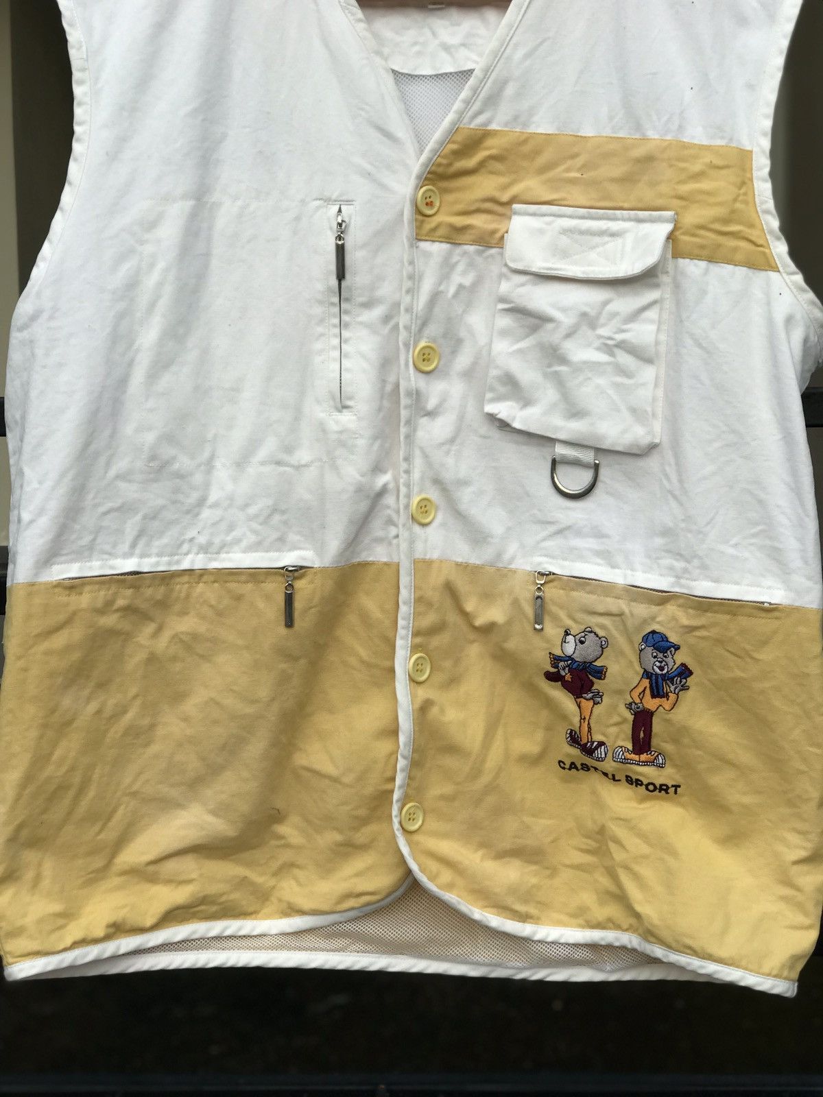 Japanese Brand Vintage Castelbajac Sport Vest Size US M / EU 48-50 / 2 - 2 Thumbnail