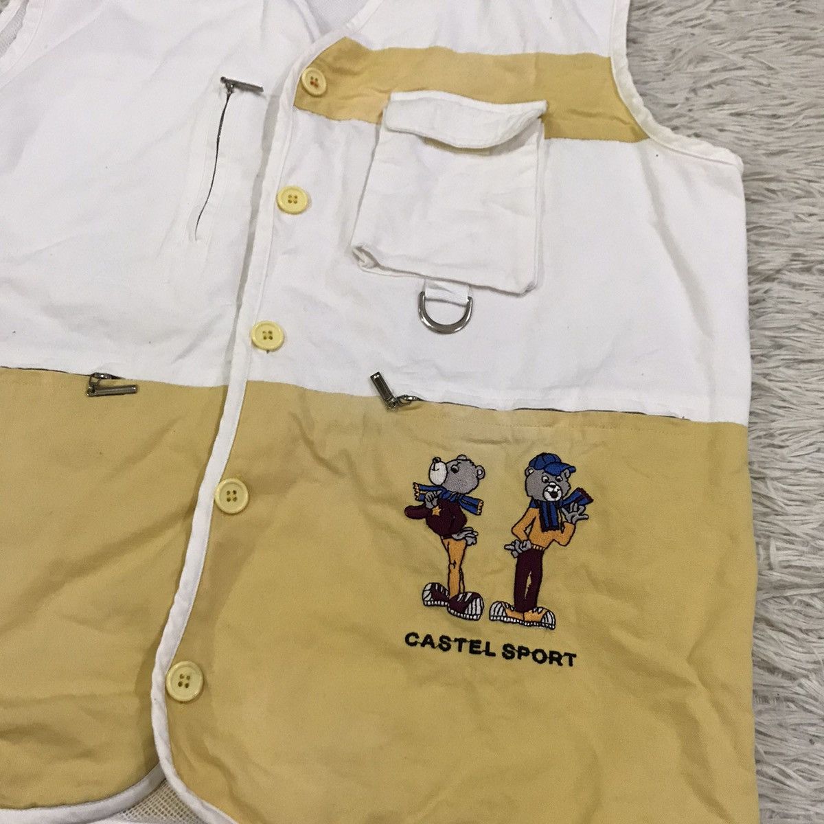 Japanese Brand Vintage Castelbajac Sport Vest Size US M / EU 48-50 / 2 - 6 Thumbnail