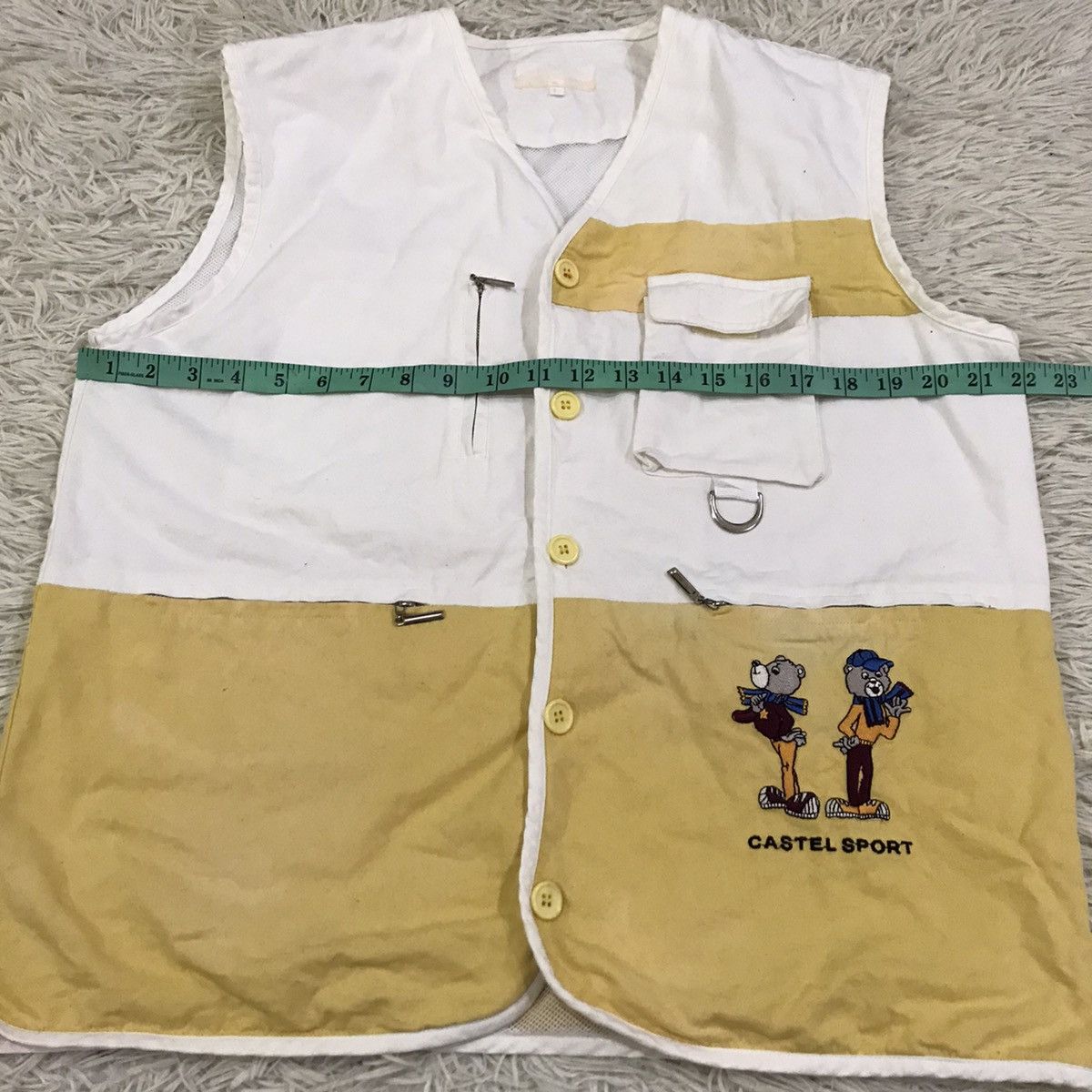 Japanese Brand Vintage Castelbajac Sport Vest Size US M / EU 48-50 / 2 - 11 Thumbnail