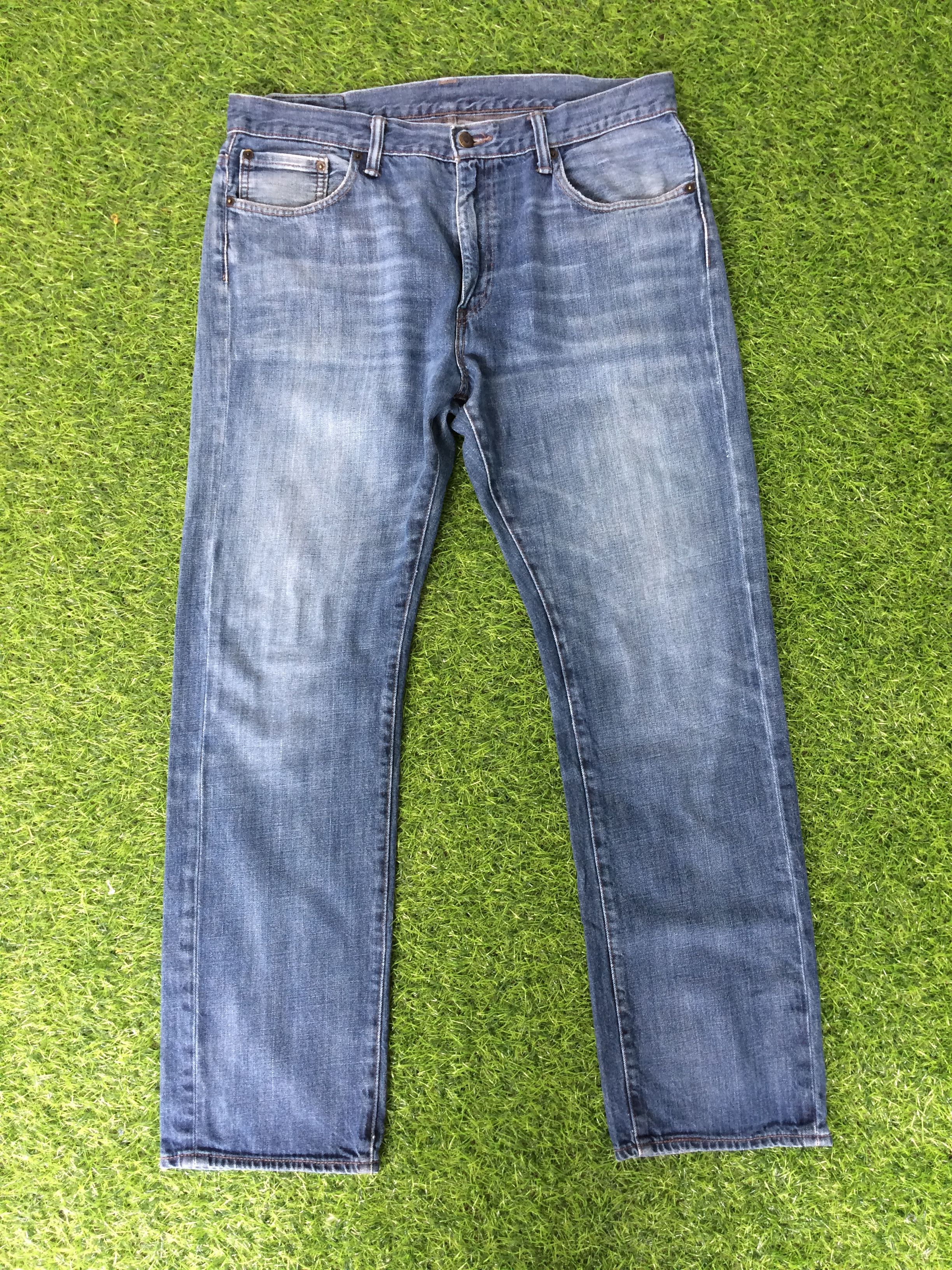 Levi's Distressed Levis 513 Medium Wash Jeans #B-082 Size US 36 / EU 52 - 1 Thumbnail