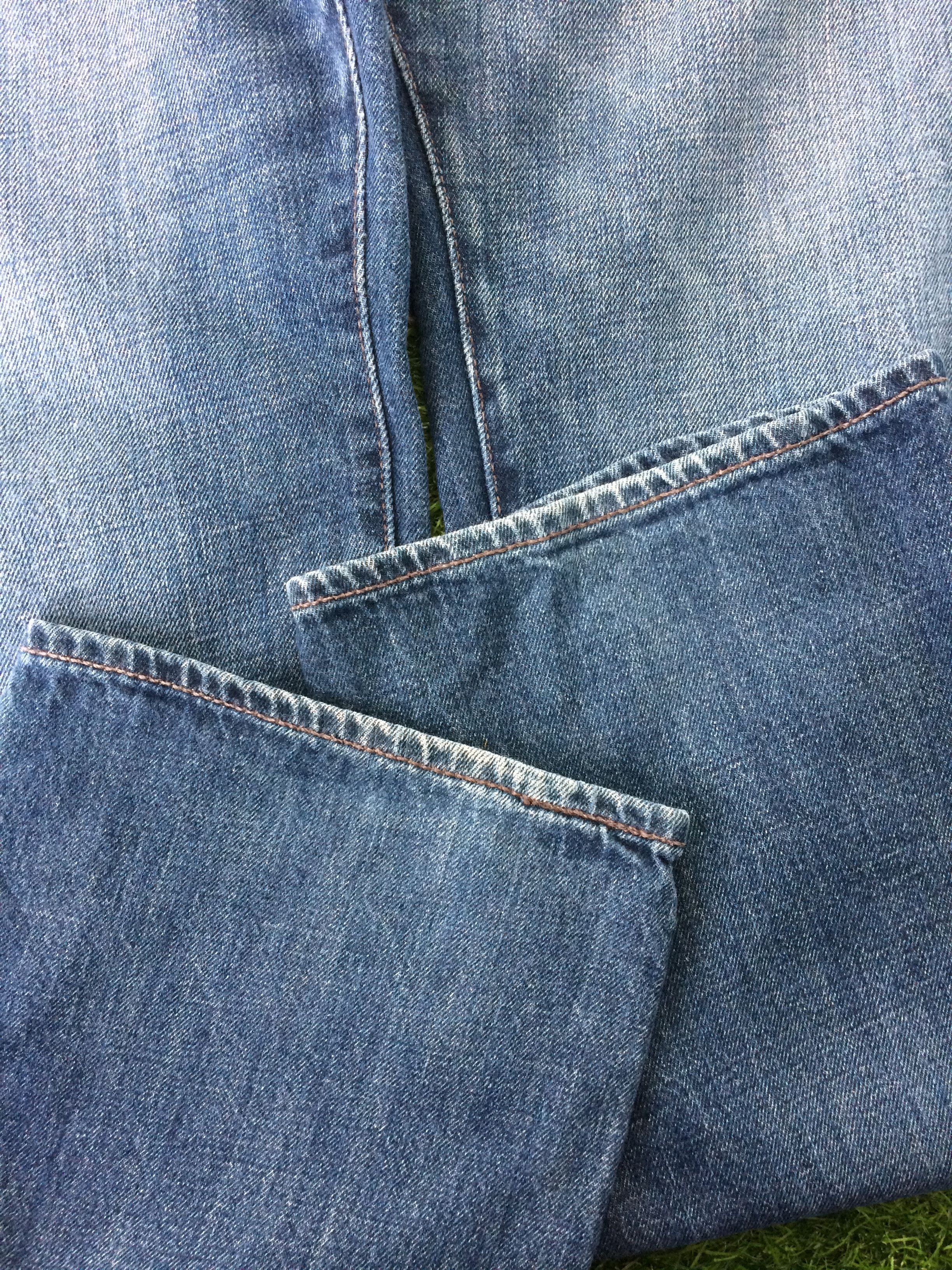 Levi's Distressed Levis 513 Medium Wash Jeans #B-082 Size US 36 / EU 52 - 5 Thumbnail