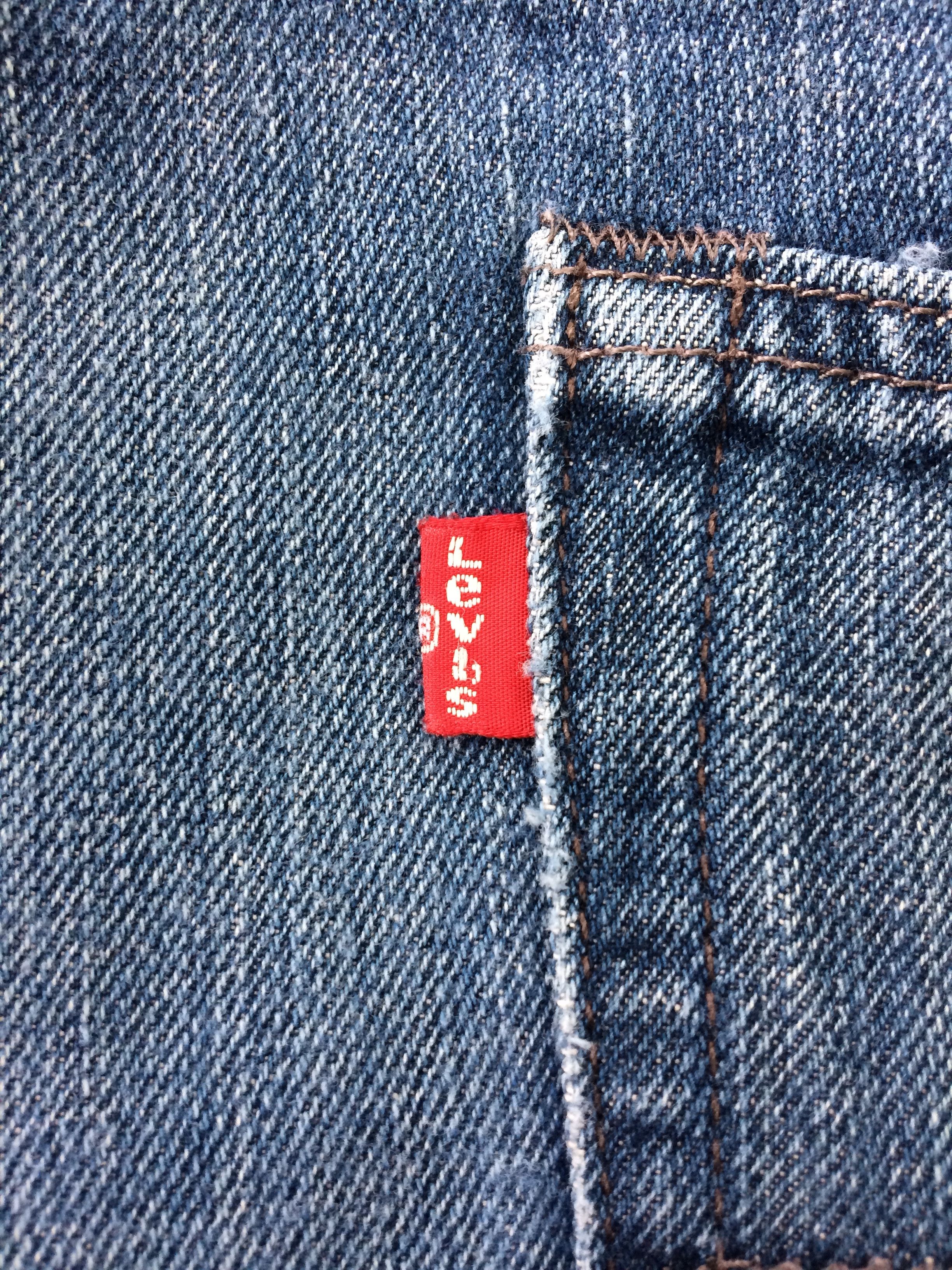 Levi's Distressed Levis 513 Medium Wash Jeans #B-082 Size US 36 / EU 52 - 8 Thumbnail