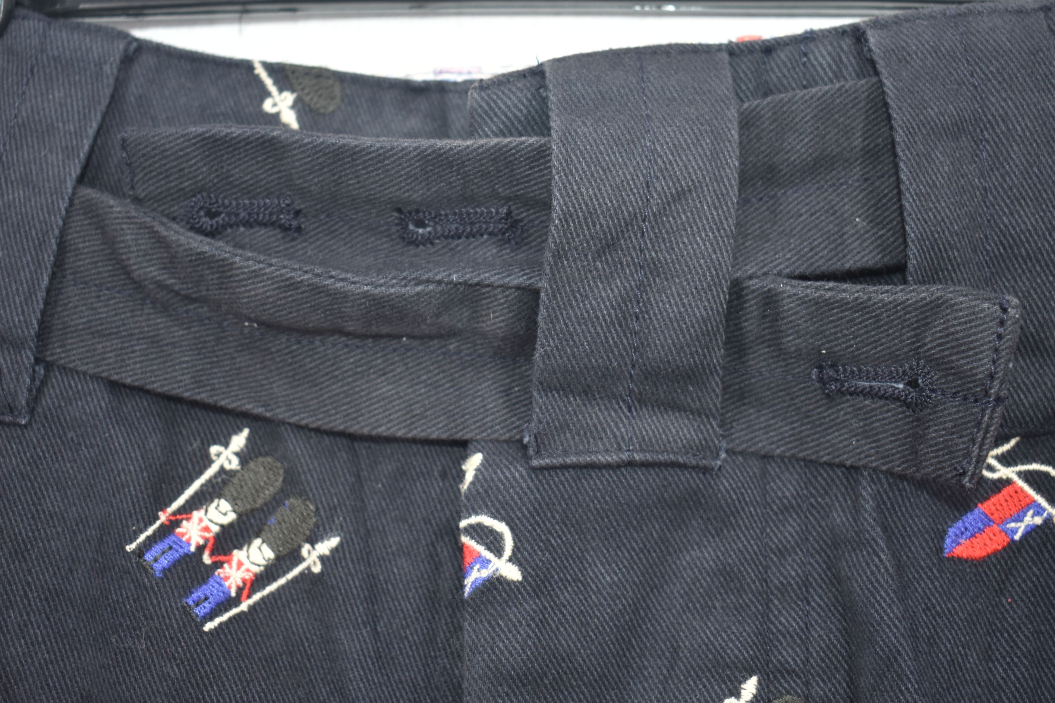 Issey Miyake × Ne-Net × Vintage Issey Miyake Ne Net Embroidery Short Pants Denim W30 Size US 30 / EU 46 - 4 Thumbnail