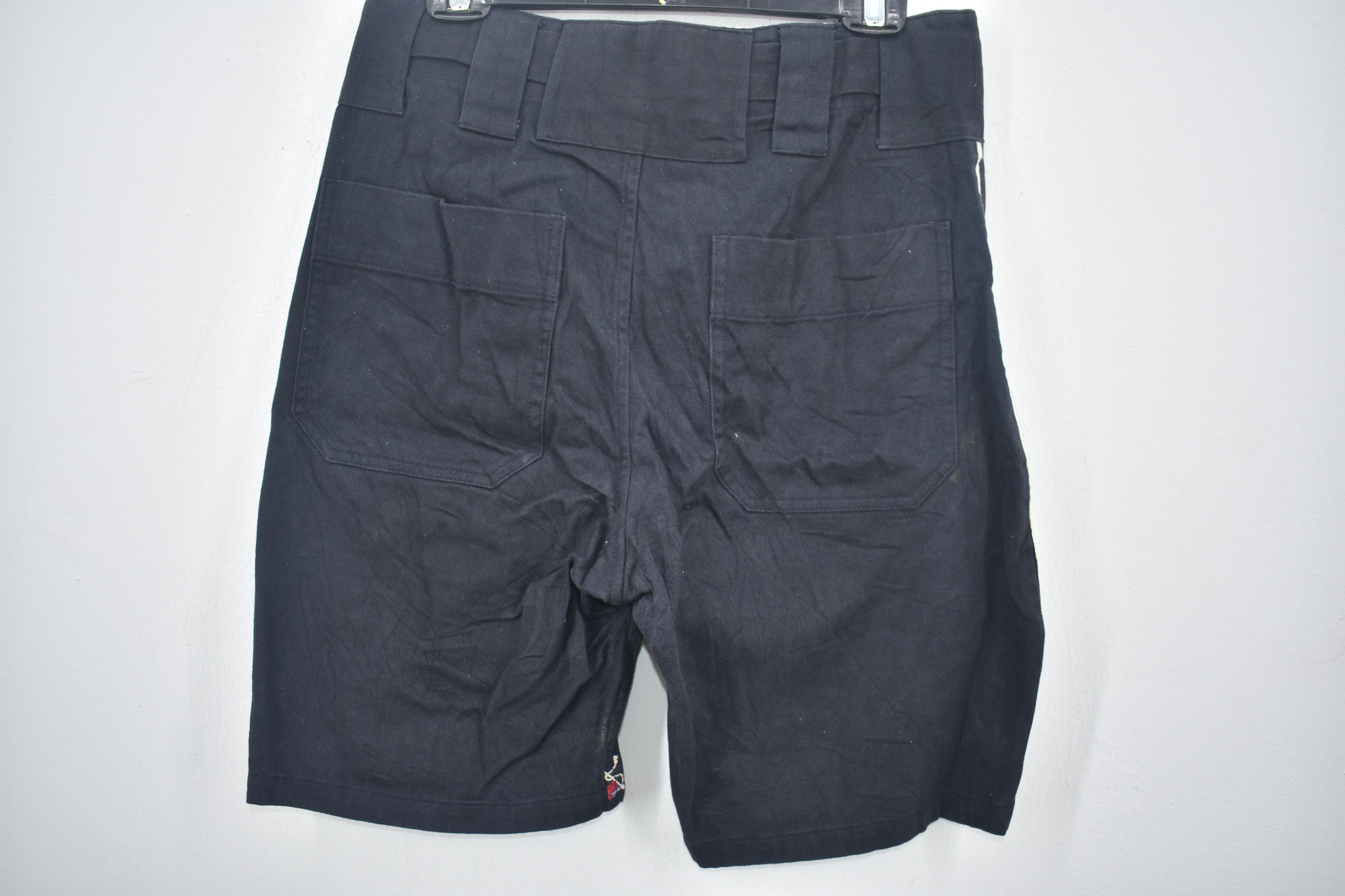 Issey Miyake × Ne-Net × Vintage Issey Miyake Ne Net Embroidery Short Pants Denim W30 Size US 30 / EU 46 - 5 Thumbnail
