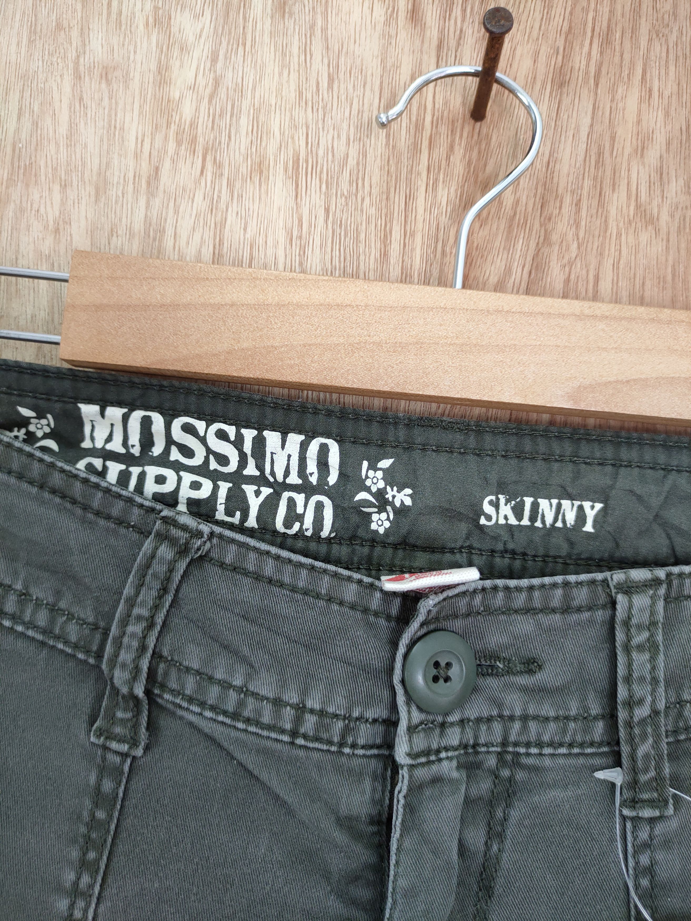 Faded Glory × Japanese Brand DLL Mossimo green skinny faded vintage cargo pants #1003 Size 28" / US 6 / IT 42 - 5 Thumbnail