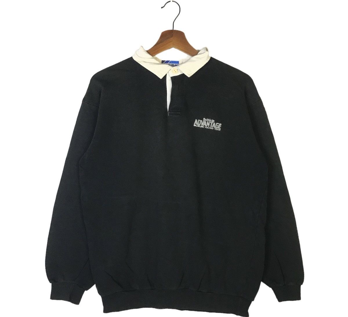 Rare Vintage 90s Suzuki Racing Team Polos Sweatshirt