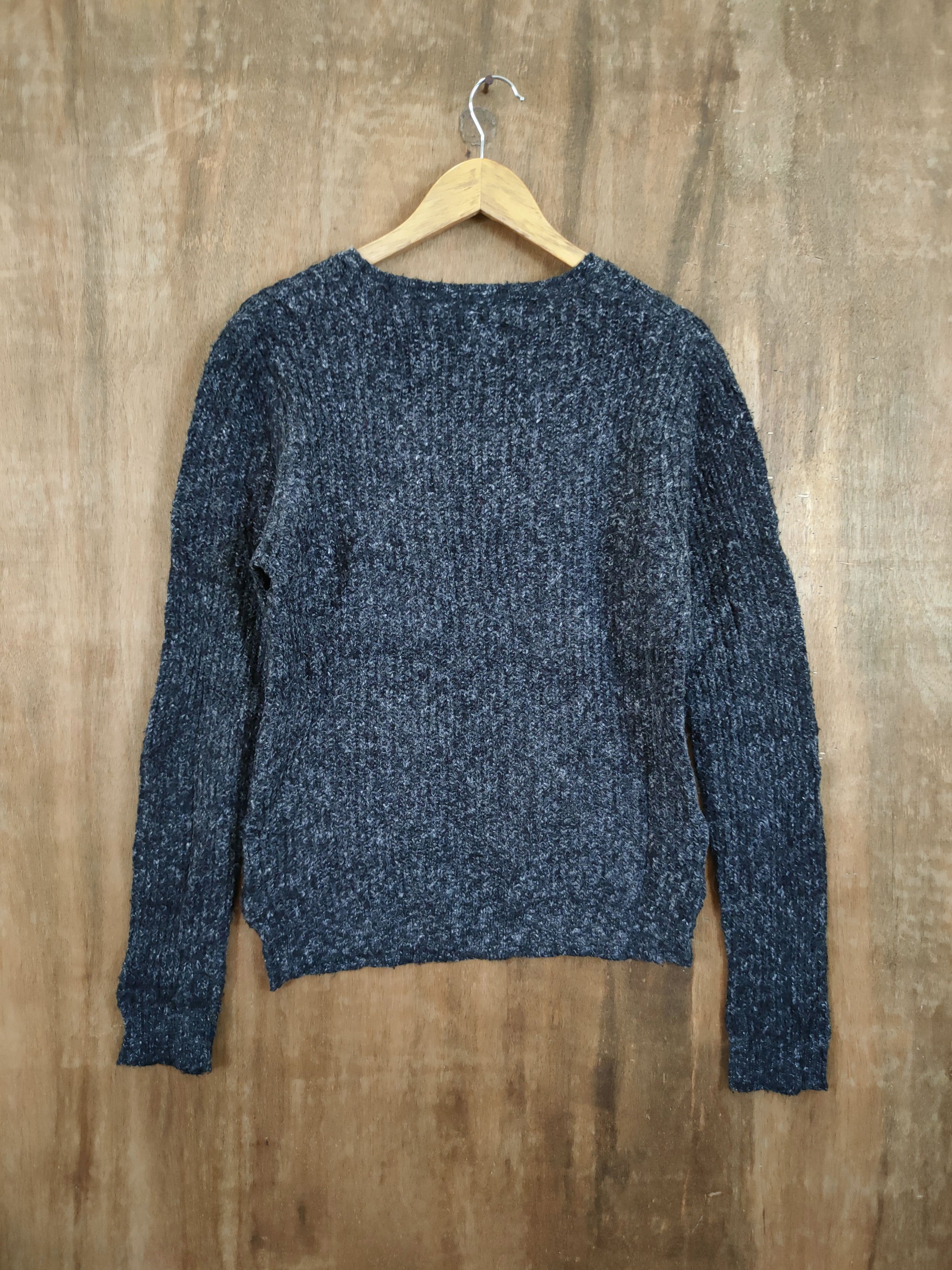 Vintage D Stooge & co mohair shag shaggy fur knitwear #46-1002 Size US M / EU 48-50 / 2 - 8 Thumbnail