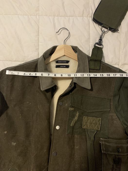 Reese Cooper Shearling Lined Vintage Military Jacket | Grailed